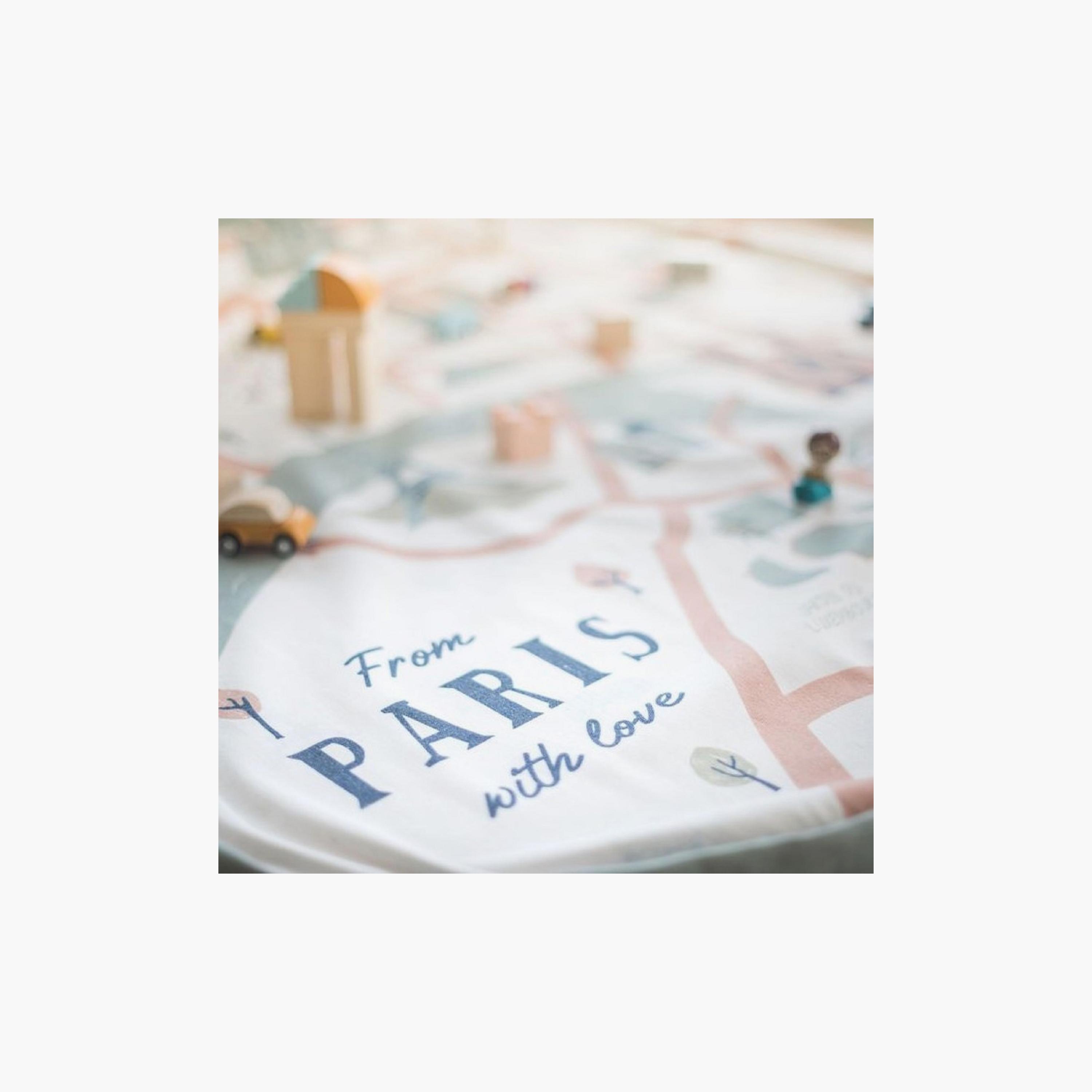 Play and Go Playmat & Storage Bag - Paris Map-baby-infantactivity-playpensandplaymats-image-4