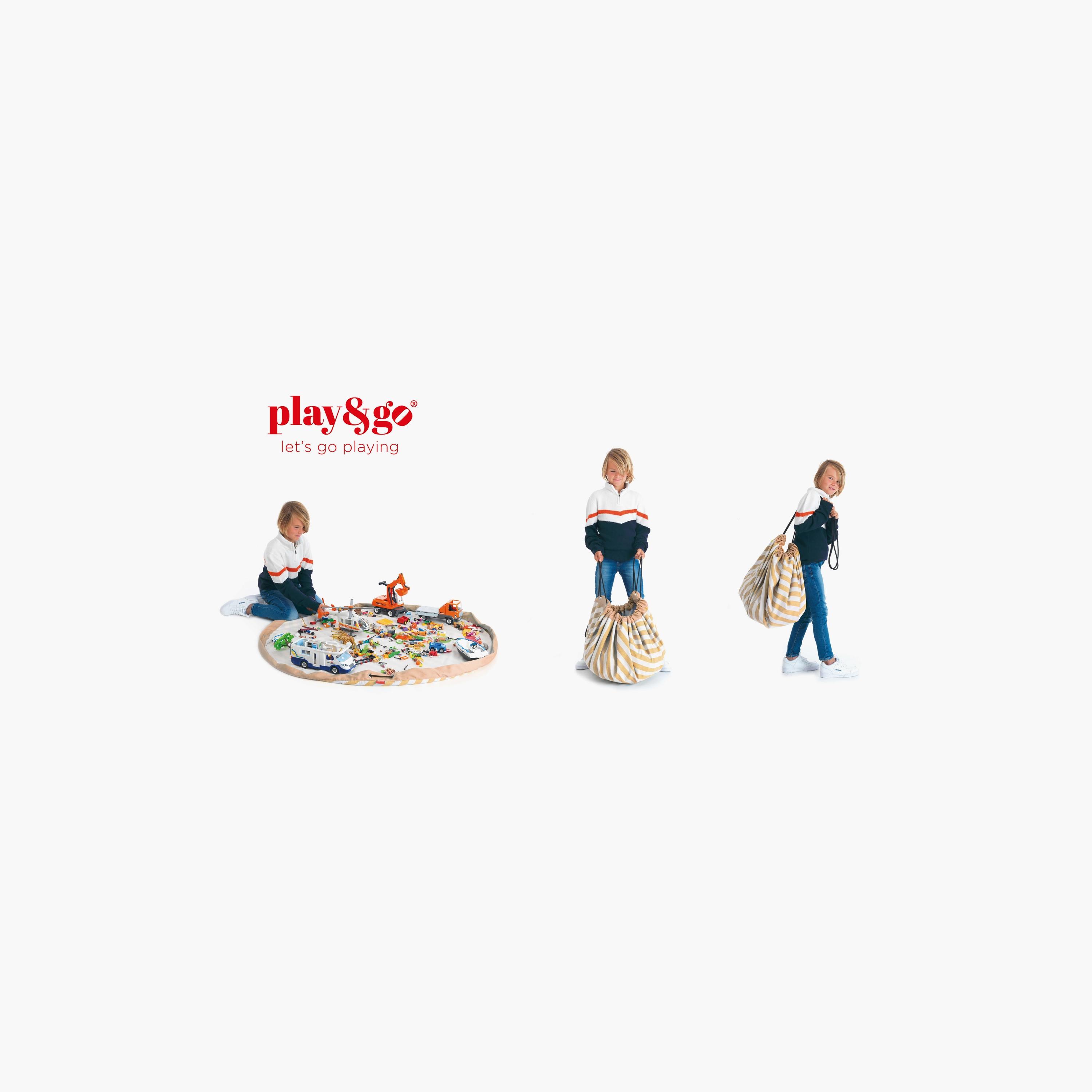 Play and Go Striped Playmat & Storage Bag-baby-infantactivity-playpensandplaymats-image-3