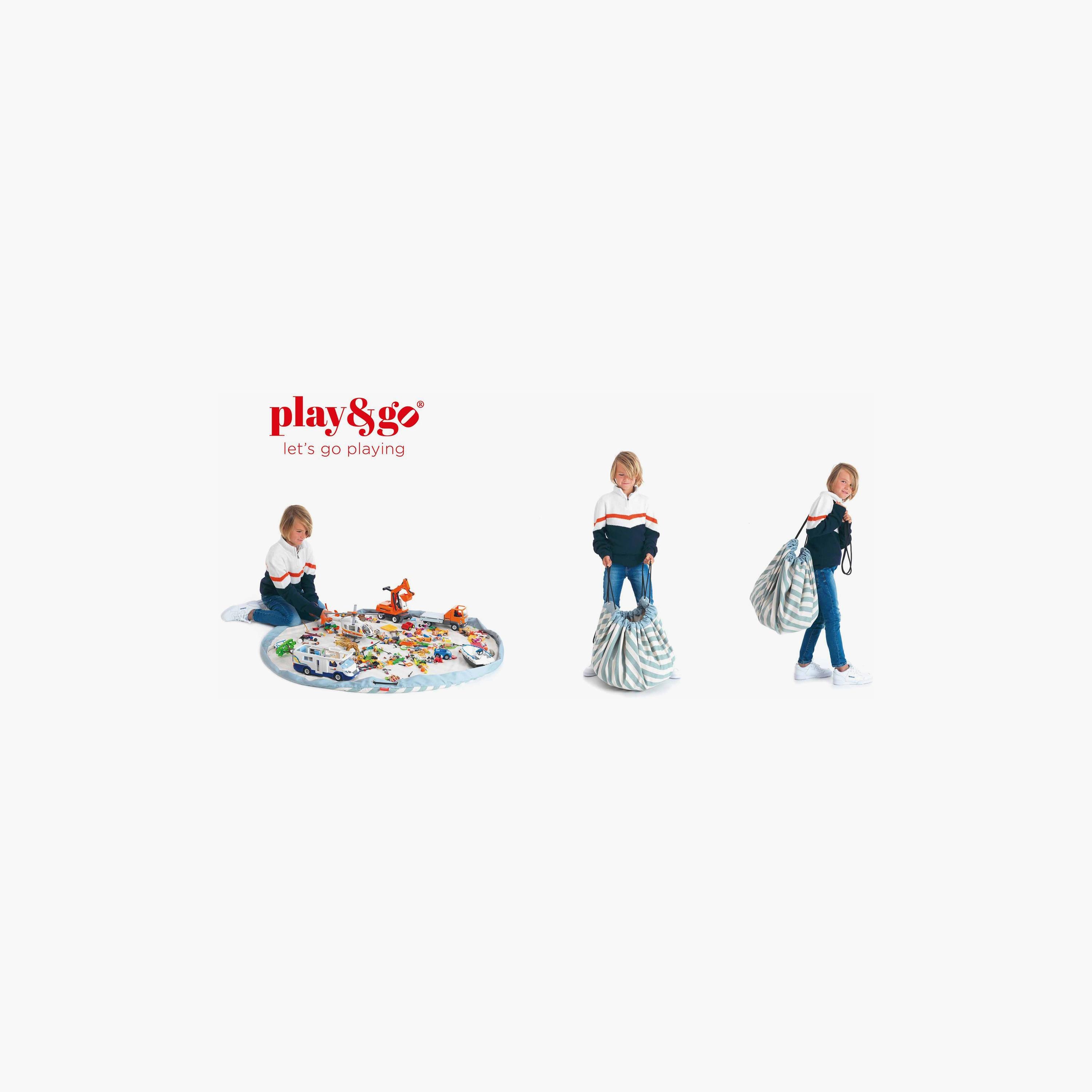 Play and Go Striped Playmat & Storage Bag-baby-infantactivity-playpensandplaymats-image-3