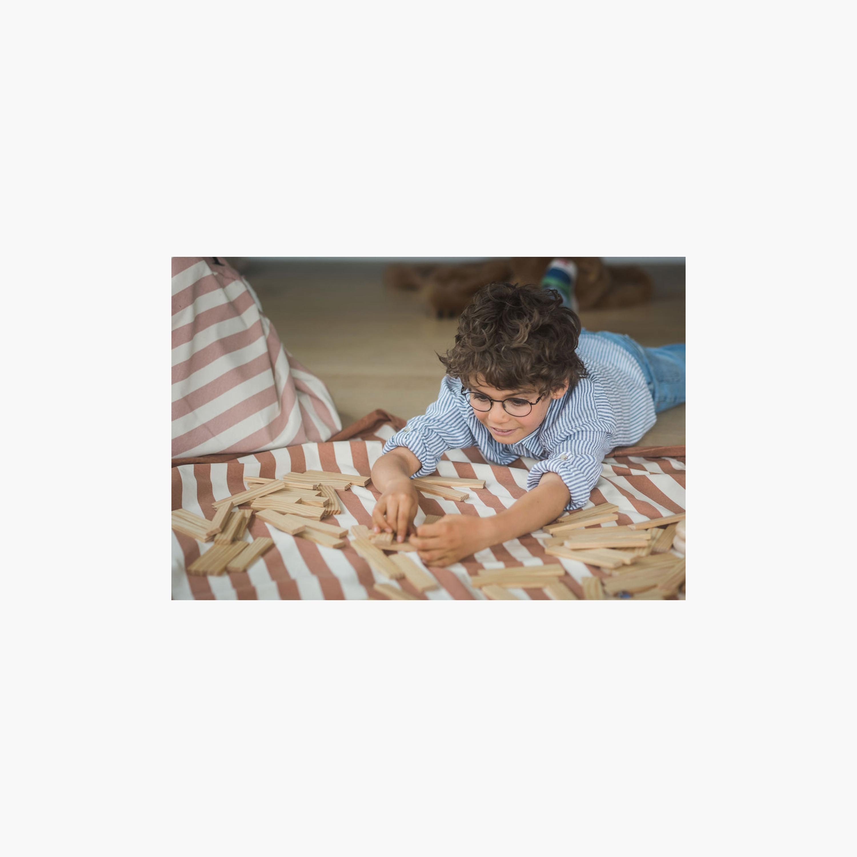 Play and Go Striped Playmat & Storage Bag-baby-infantactivity-playpensandplaymats-image-3