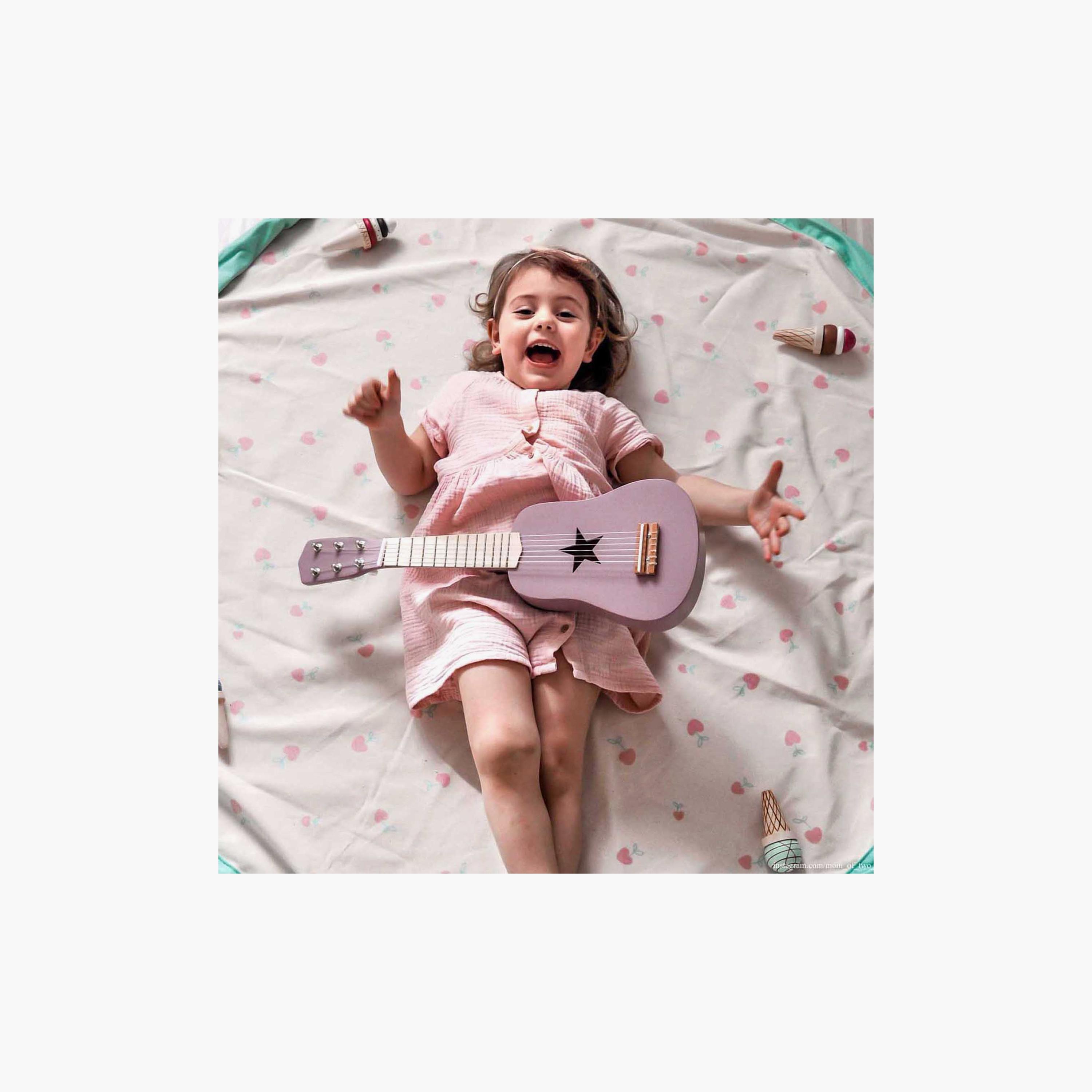 Play and Go Playmat & Storage Bag - Cherry Love-baby-infantactivity-playpensandplaymats-image-2