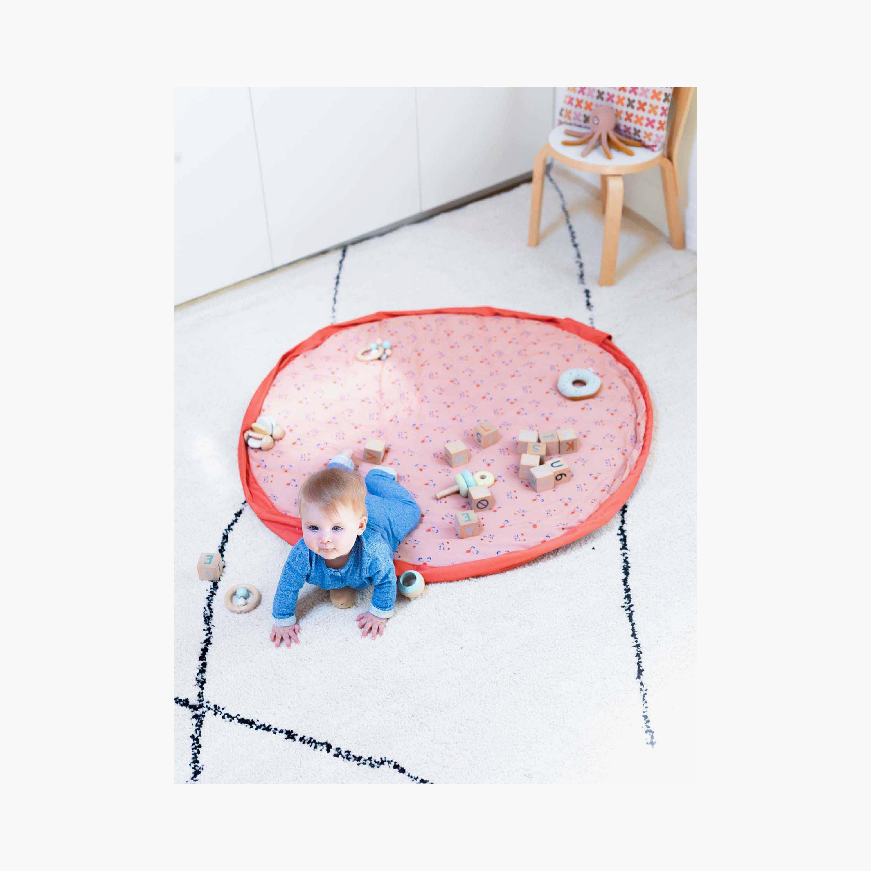 Play and Go Soft Playmat & Storage Bag - Animal Faces-baby-infantactivity-playpensandplaymats-image-4