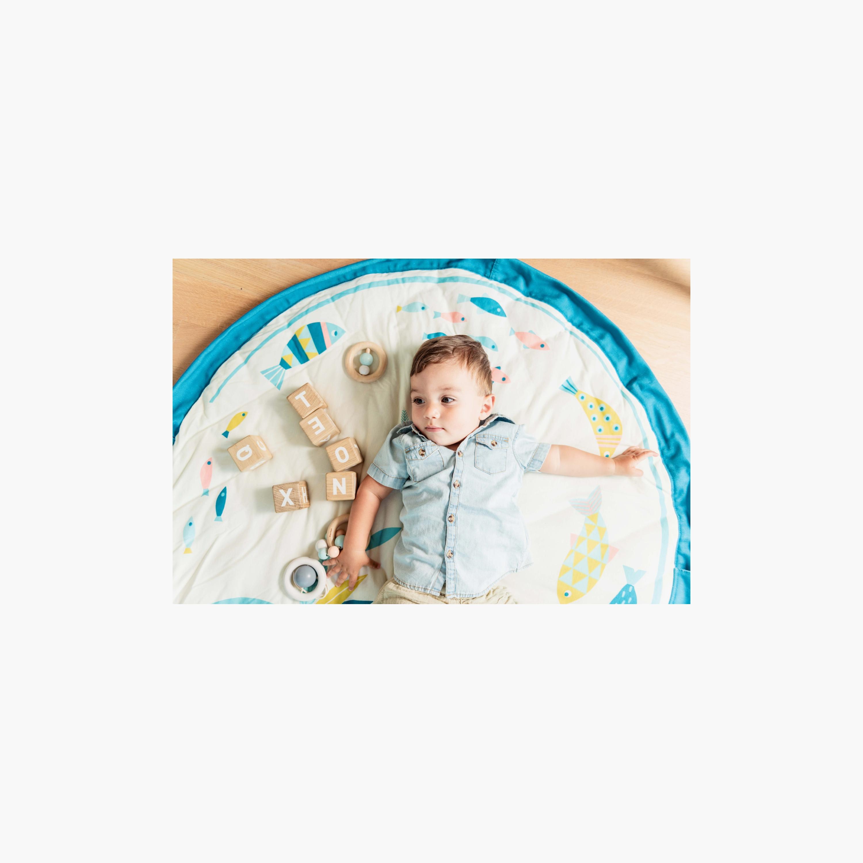 Play and Go Soft Playmat & Storage Bag - Moulin Roty-baby-infantactivity-playpensandplaymats-image-5