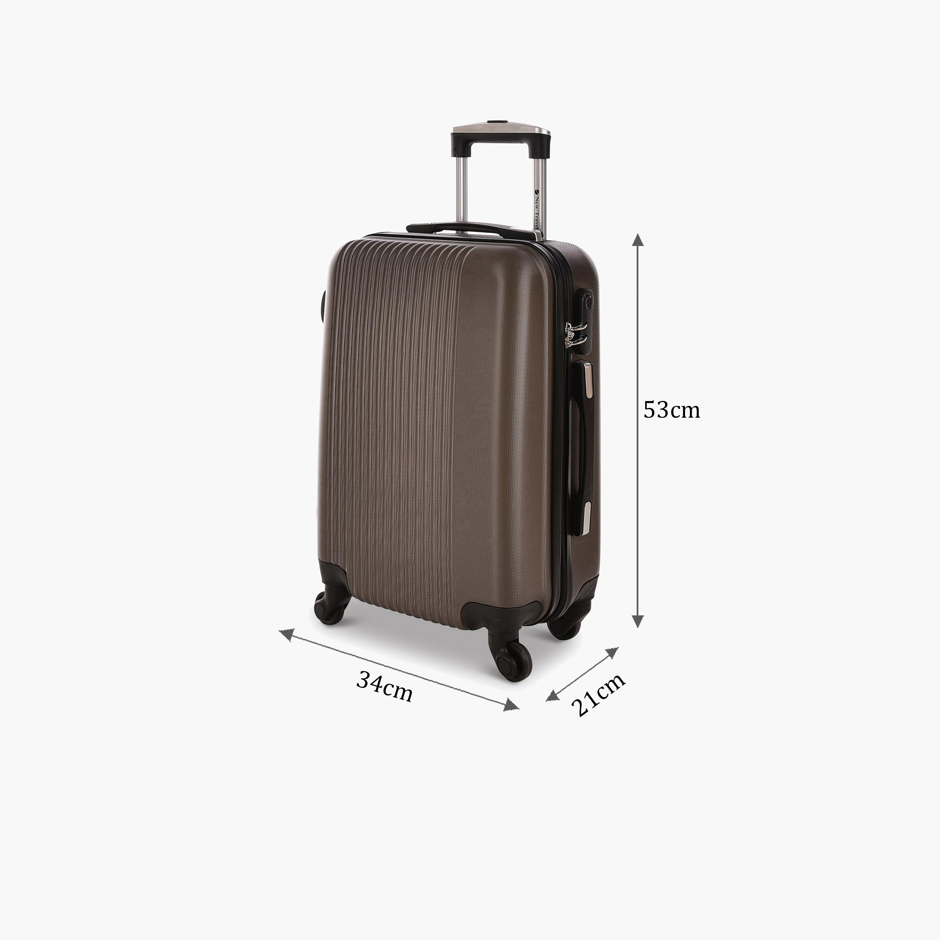 New Travel 53 CM Small Cabin ABS Hard Sided 4-Wheeler Spinner Trolley Bag with Combination Lock | 2000-20 (1P)-travel-luggagesandbags-luggage-image-4