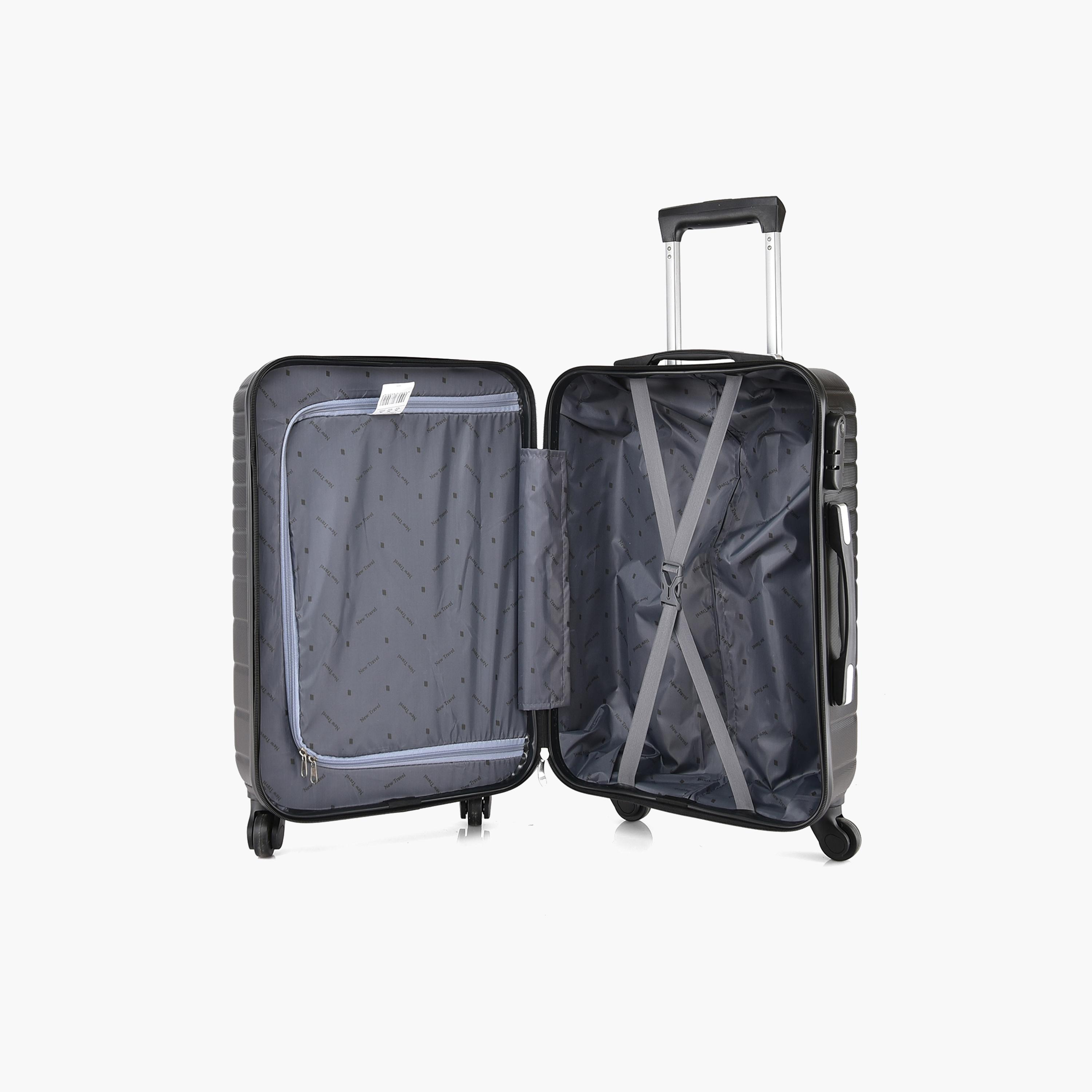 New Travel 53 CM Small Cabin ABS Hard Sided 4-Wheeler Spinner Trolley Bag with Combination Lock | 830-20 (1P)-travel-luggagesandbags-luggage-image-8