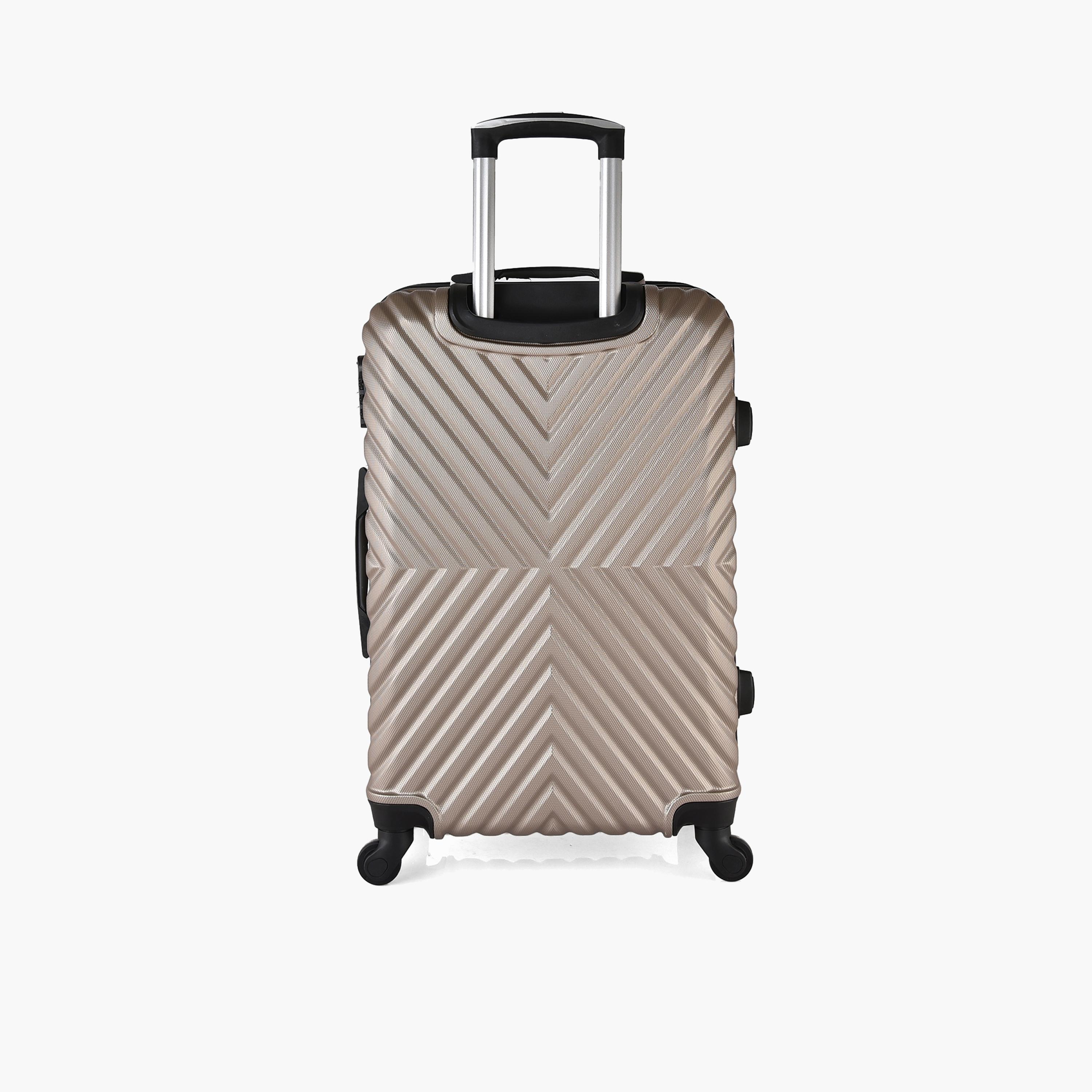 New Travel Set of 3 ABS Hard Sided 4-Wheeler Spinner Trolley Bag with Combination Lock | 817/3P-travel-luggagesandbags-luggage-image-11