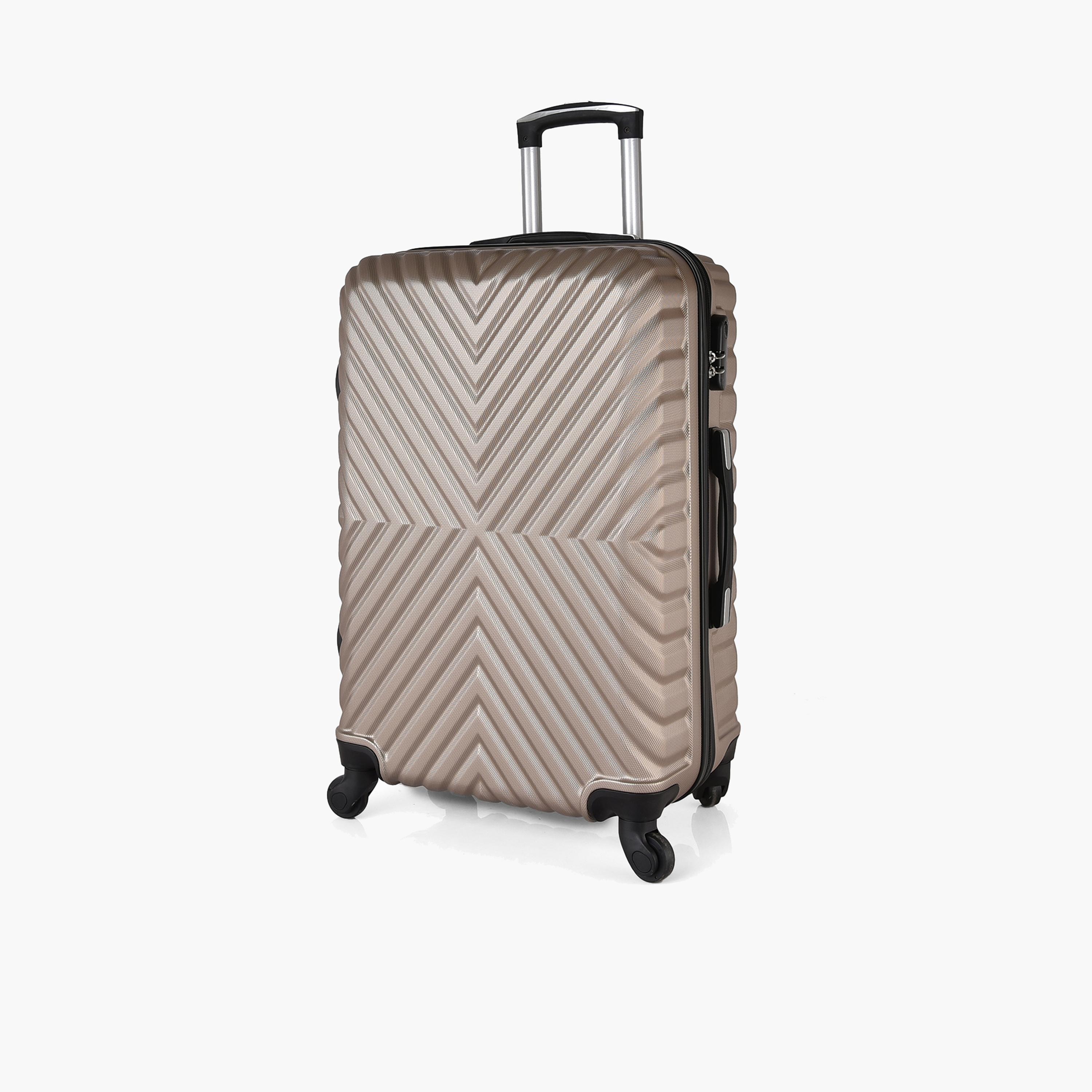 New Travel Set of 3 ABS Hard Sided 4-Wheeler Spinner Trolley Bag with Combination Lock | 817/3P-travel-luggagesandbags-luggage-image-7