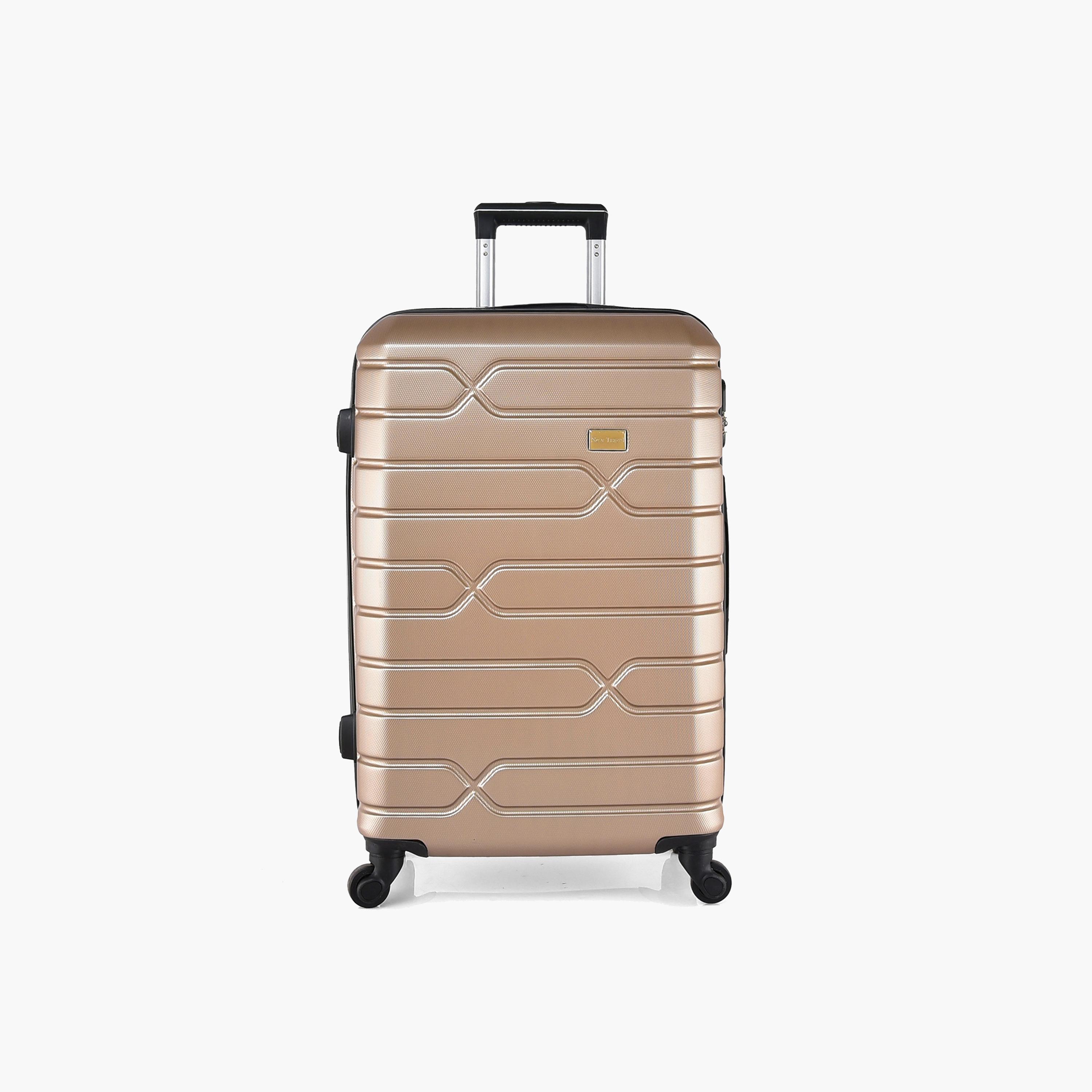 New Travel Set of 3 ABS Hard Sided 4-Wheeler Spinner Trolley Bag with Combination Lock | 842/3P-travel-luggagesandbags-luggage-image-6