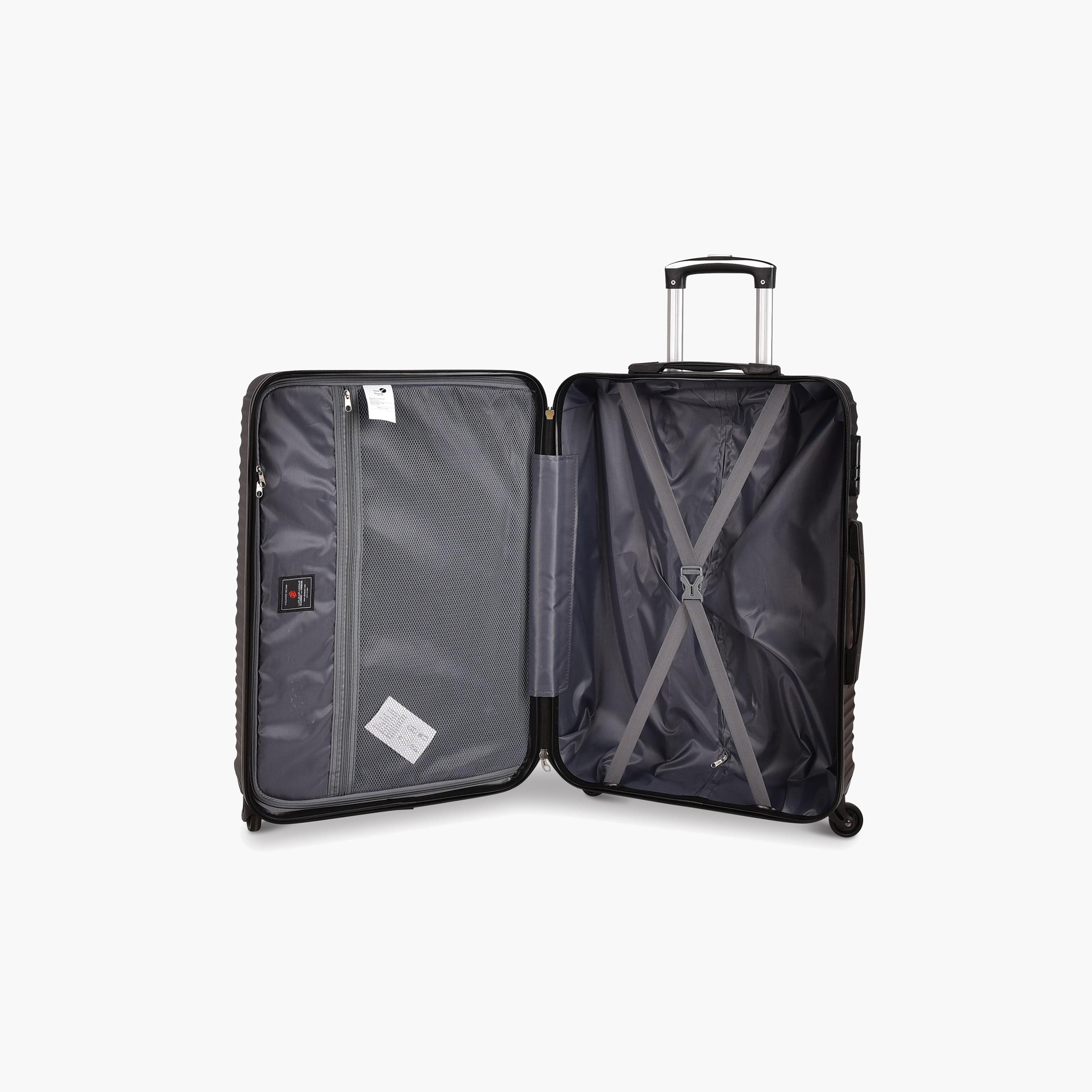 New Travel Set of 3 ABS Hard Sided 4-Wheeler Spinner Trolley Bag with Combination Lock | K2355/3P-travel-luggagesandbags-luggage-image-9