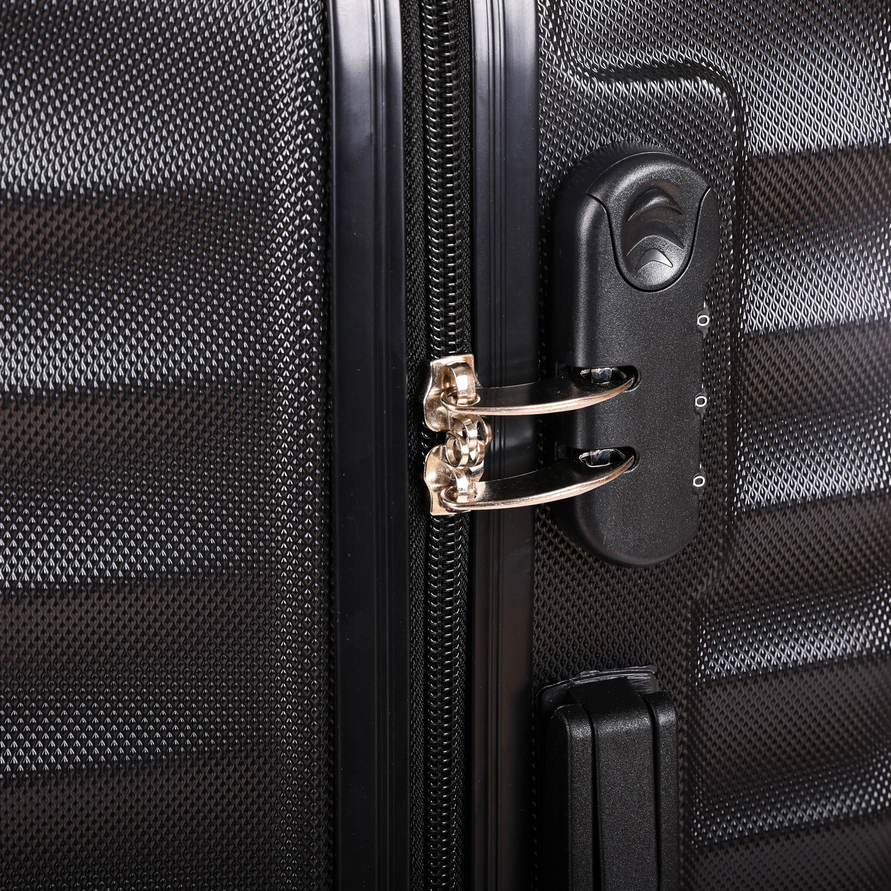 New Travel Set of 3 ABS Hard Sided 4-Wheeler Spinner Trolley Bag with Combination Lock | BR1095/3P-travel-luggagesandbags-luggage-image-10