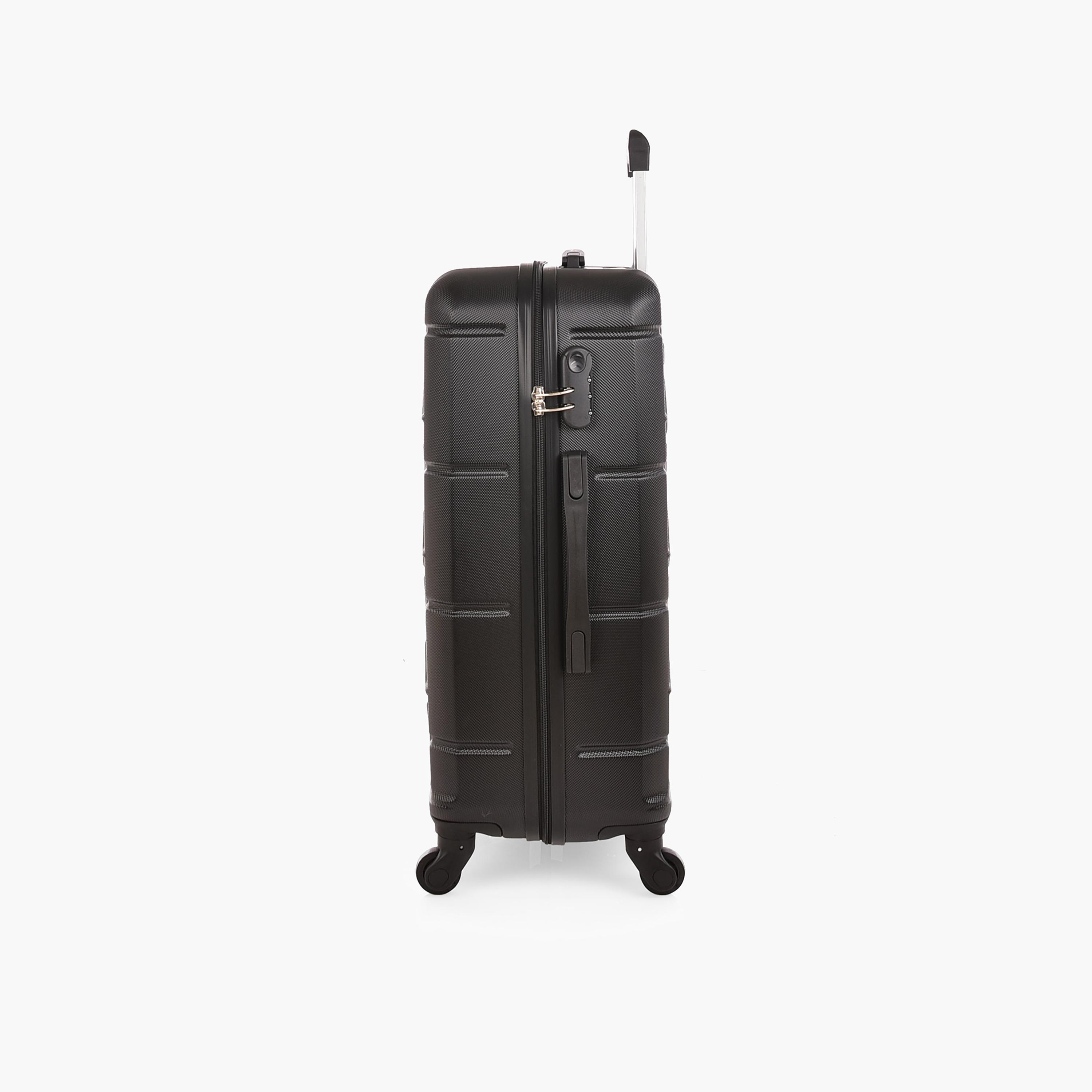 New Travel Set of 4 ABS Hard Sided 4-Wheeler Spinner Trolley Bag with Combination Lock | BR979/4P-travel-luggagesandbags-luggage-image-11