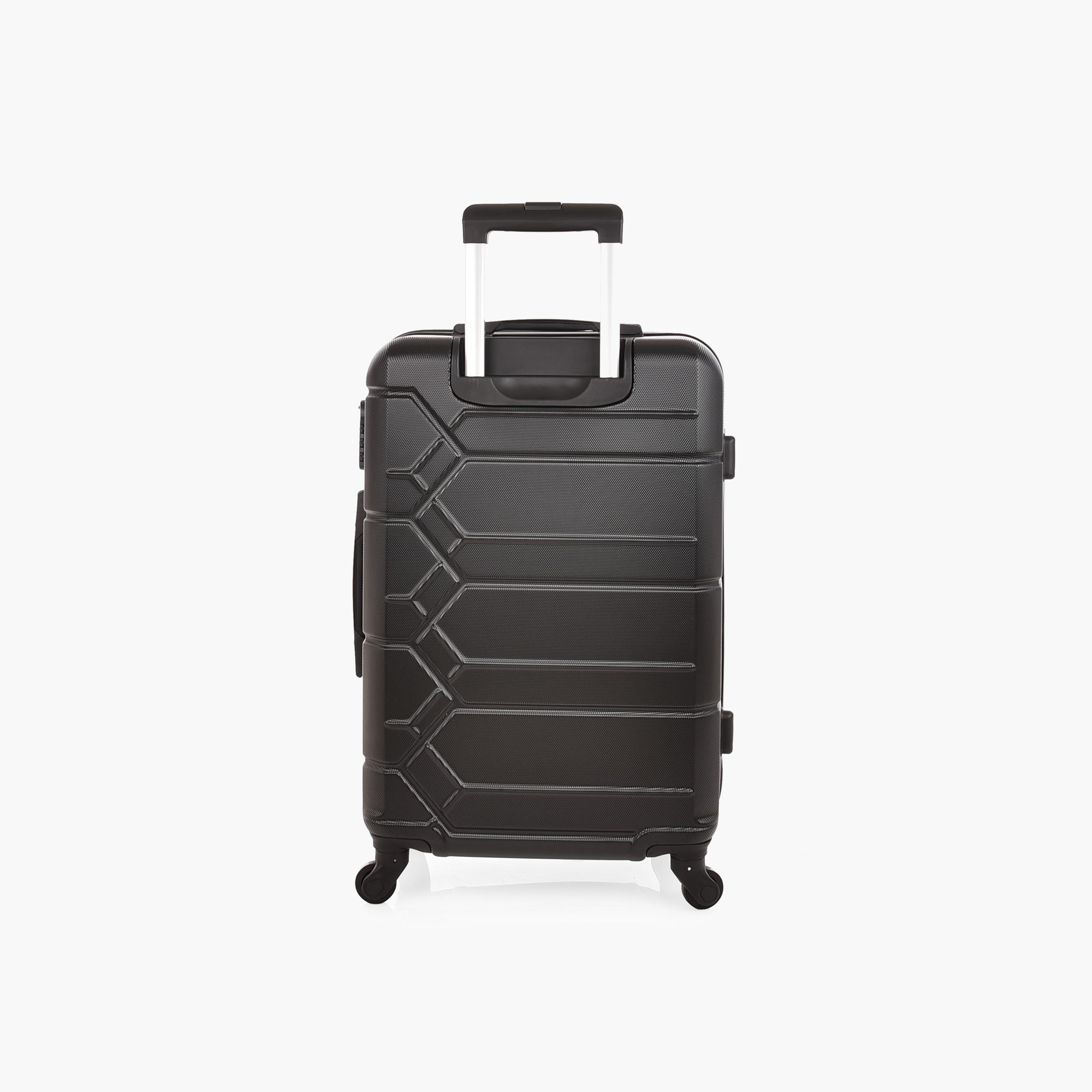 New Travel Set of 4 ABS Hard Sided 4-Wheeler Spinner Trolley Bag with Combination Lock | BR979/4P-travel-luggagesandbags-luggage-image-2