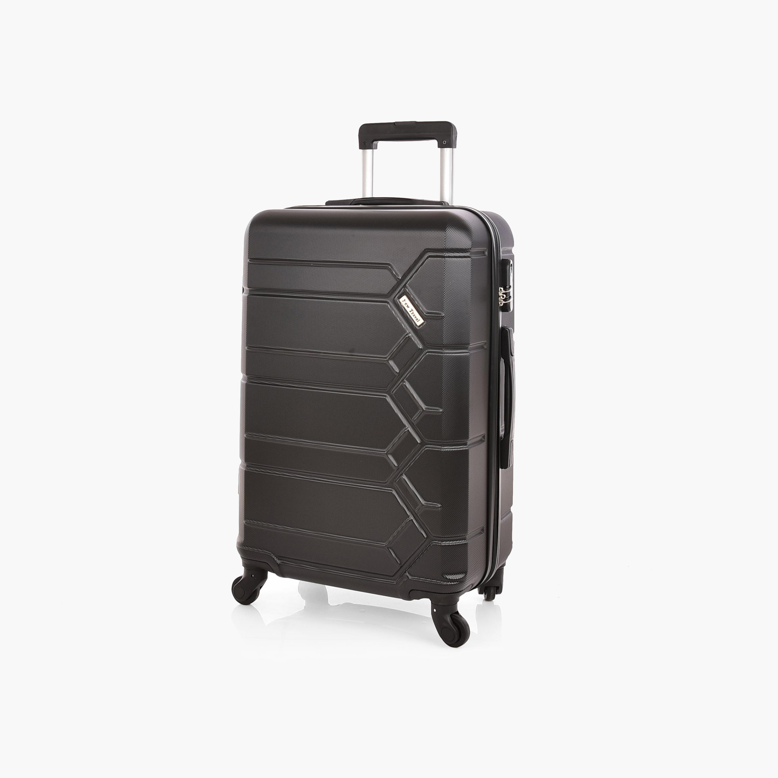 New Travel Set of 4 ABS Hard Sided 4-Wheeler Spinner Trolley Bag with Combination Lock | BR979/4P-travel-luggagesandbags-luggage-image-9