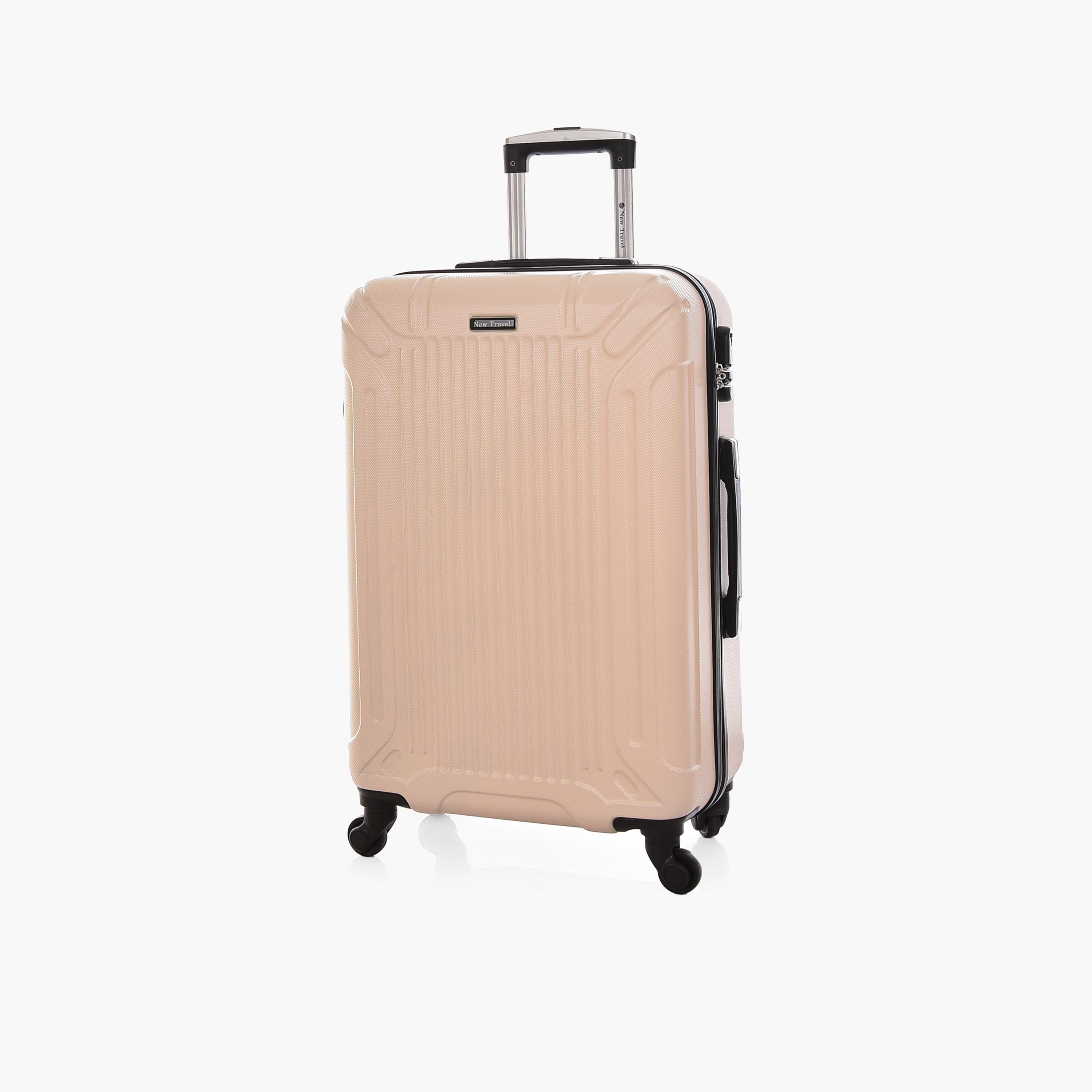 New Travel Set of 4 ABS Hard Sided 4-Wheeler Spinner Trolley Bag with Combination Lock | 0176/4P-travel-luggagesandbags-luggage-image-9