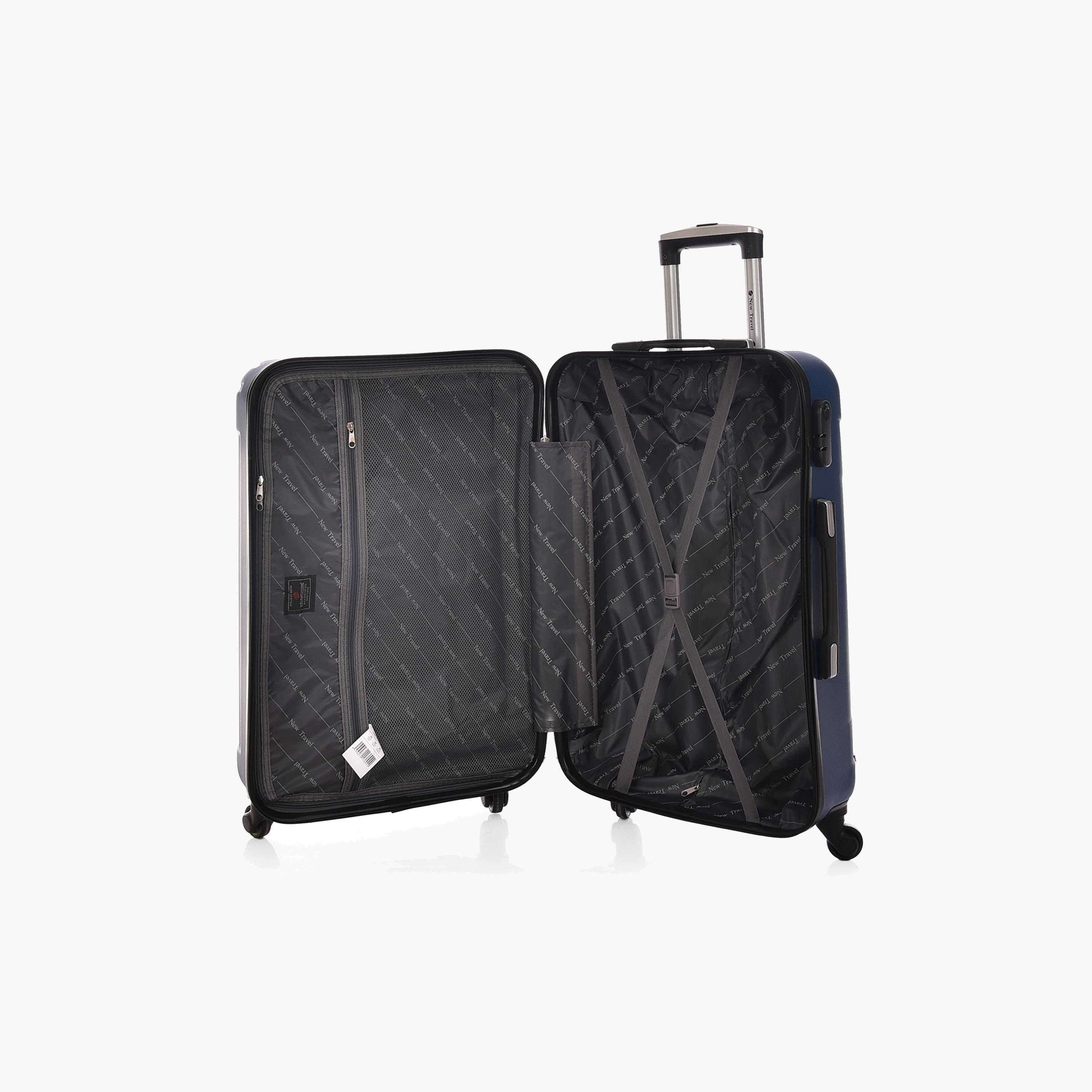 New Travel Set of 4 ABS Hard Sided 4-Wheeler Spinner Trolley Bag with Combination Lock | 0176/4P-travel-luggagesandbags-luggage-image-10