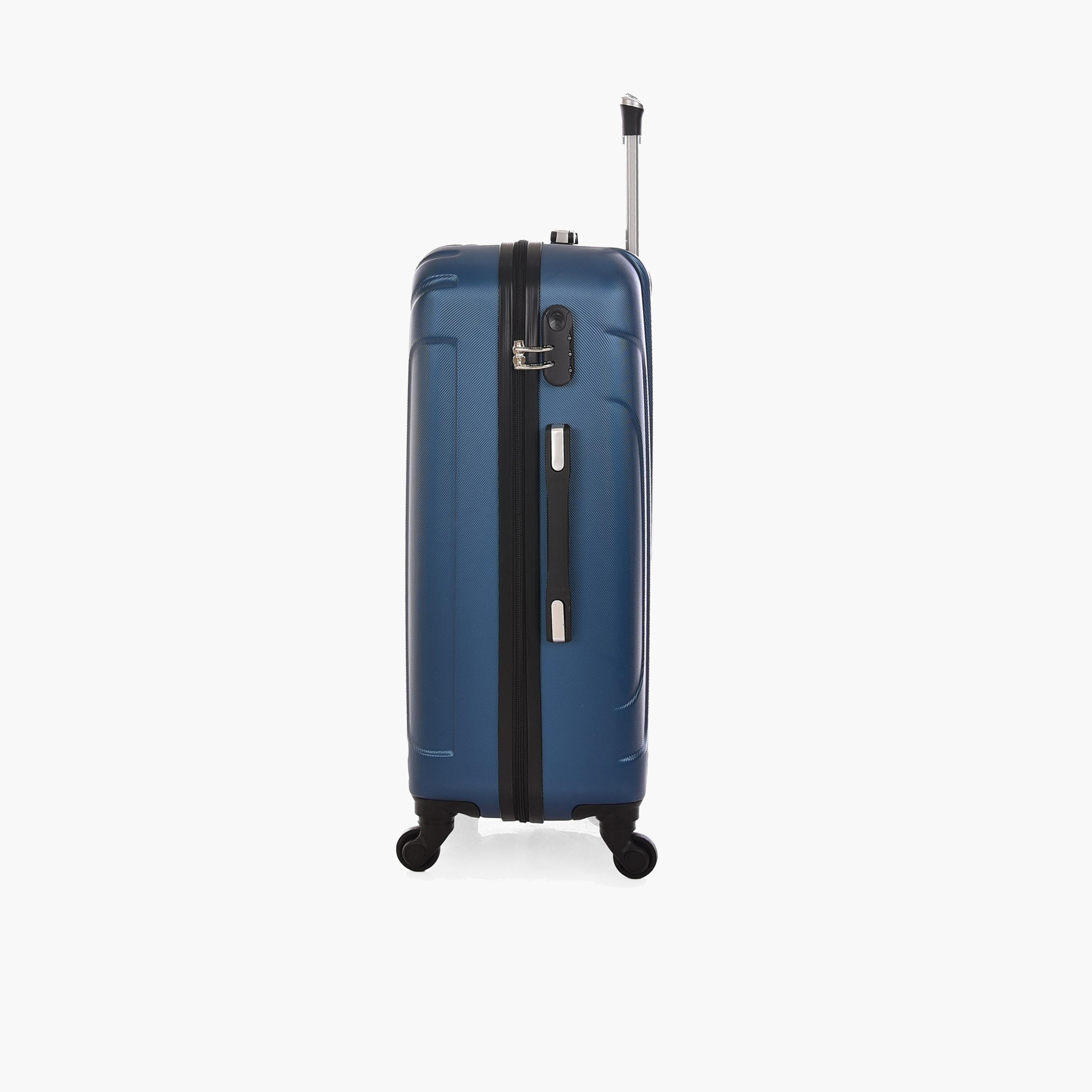 New Travel Set of 4 ABS Hard Sided 4-Wheeler Spinner Trolley Bag with Combination Lock | 0176/4P-travel-luggagesandbags-luggage-image-11