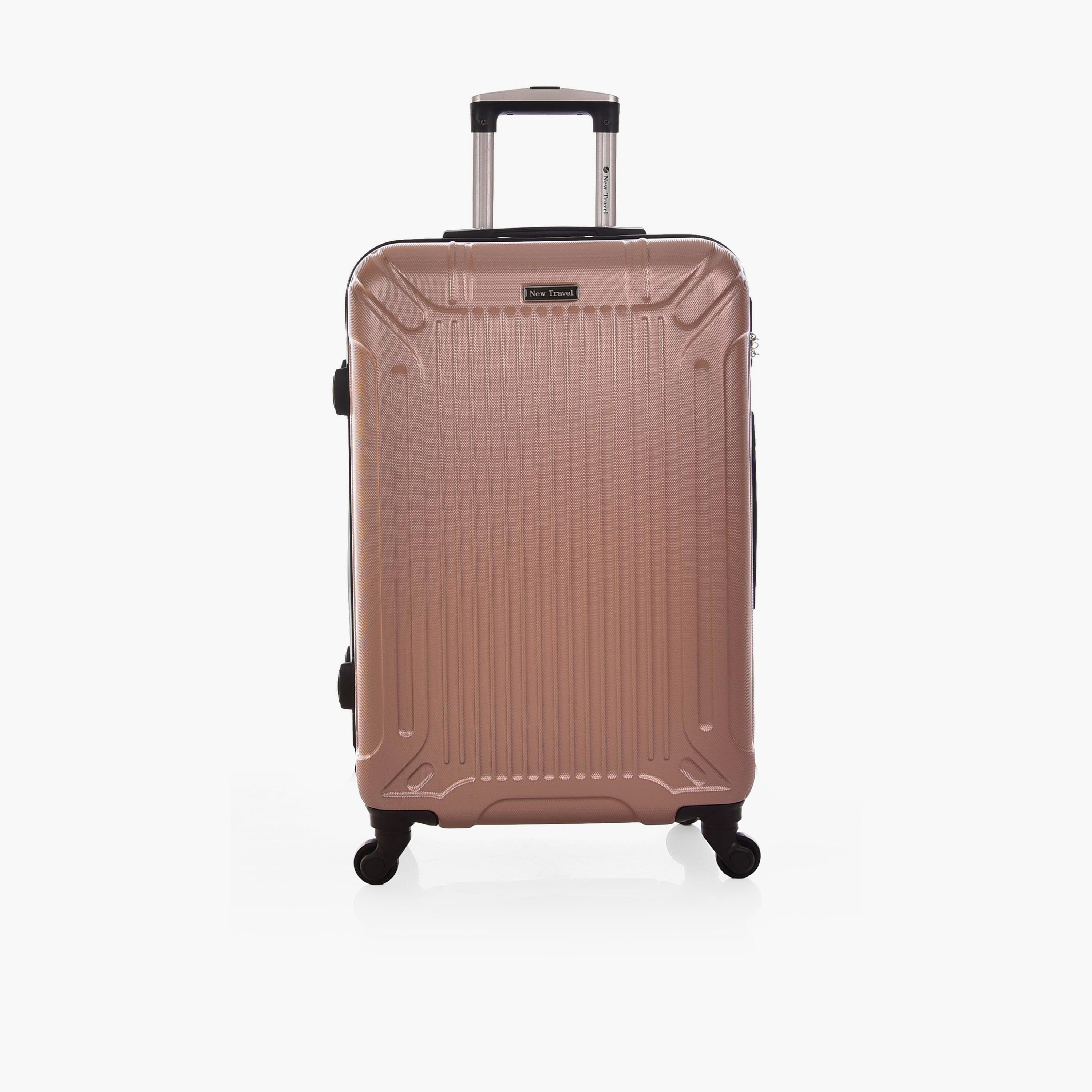 New Travel Set of 4 ABS Hard Sided 4-Wheeler Spinner Trolley Bag with Combination Lock | 0176/4P-travel-luggagesandbags-luggage-image-3