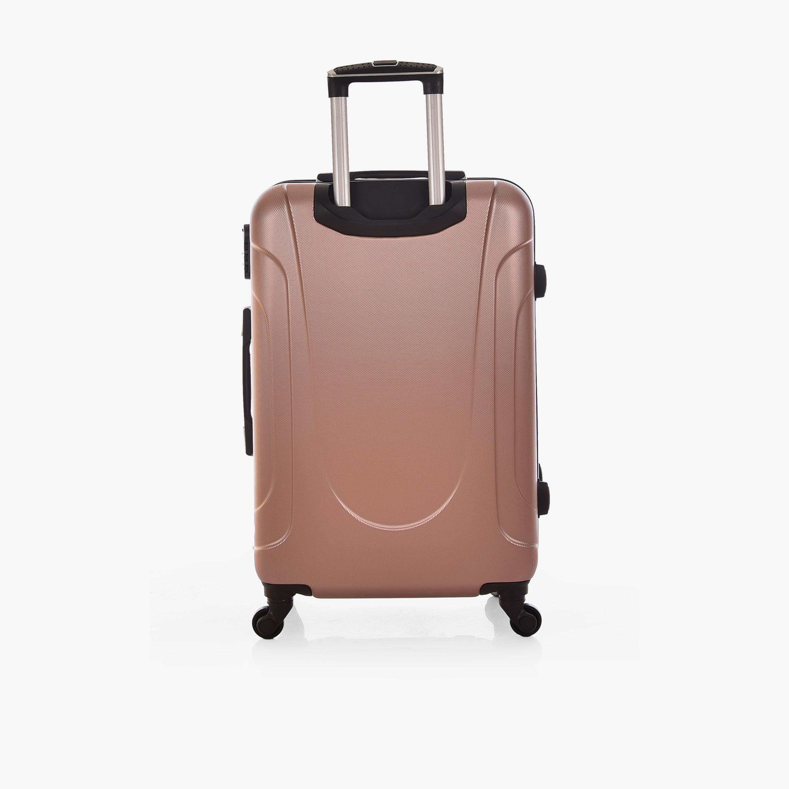 New Travel Set of 4 ABS Hard Sided 4-Wheeler Spinner Trolley Bag with Combination Lock | 0176/4P-travel-luggagesandbags-luggage-image-6