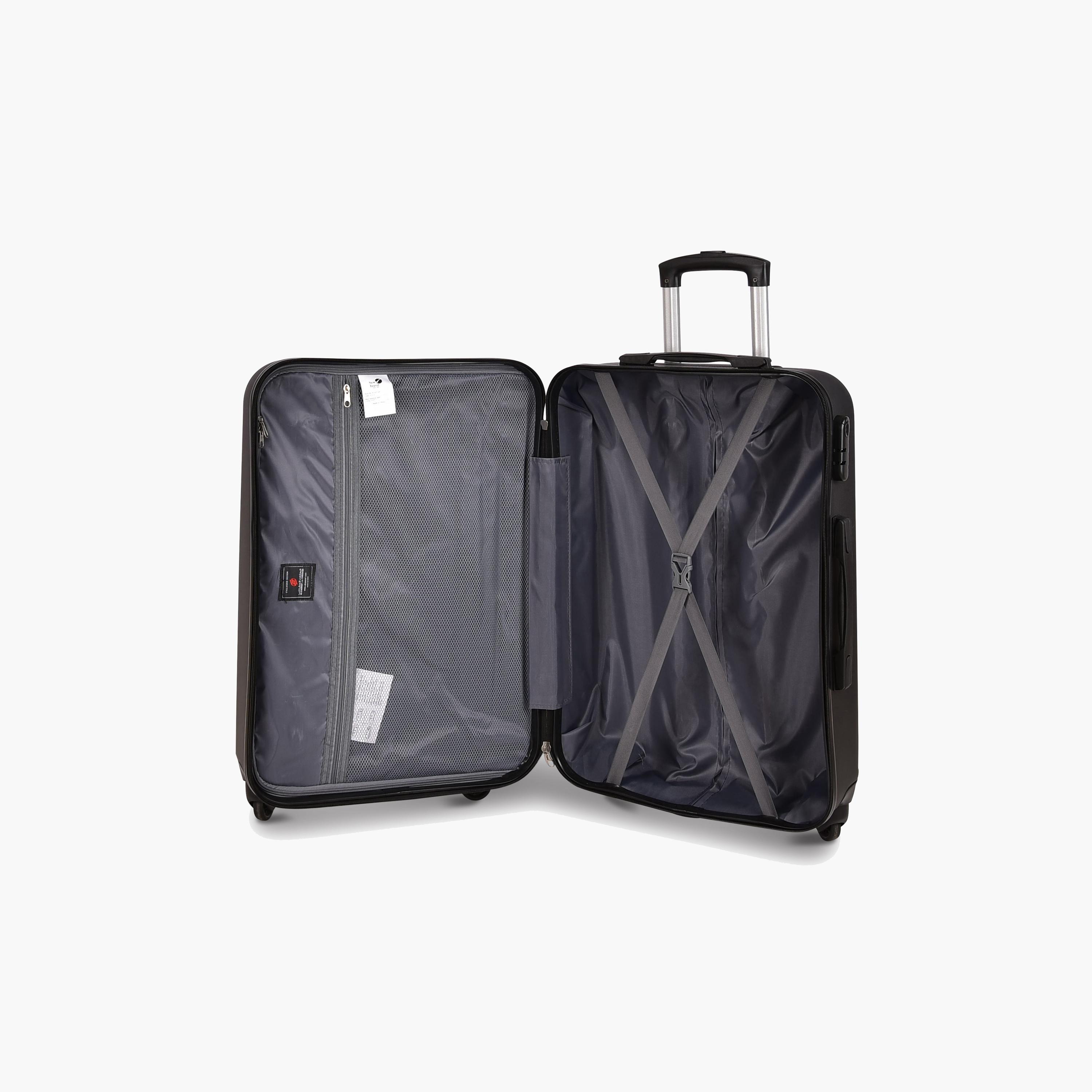 New Travel Set of 4 ABS Hard Sided 4-Wheeler Spinner Trolley Bag with Combination Lock | K1207/4P-travel-luggagesandbags-luggage-image-10
