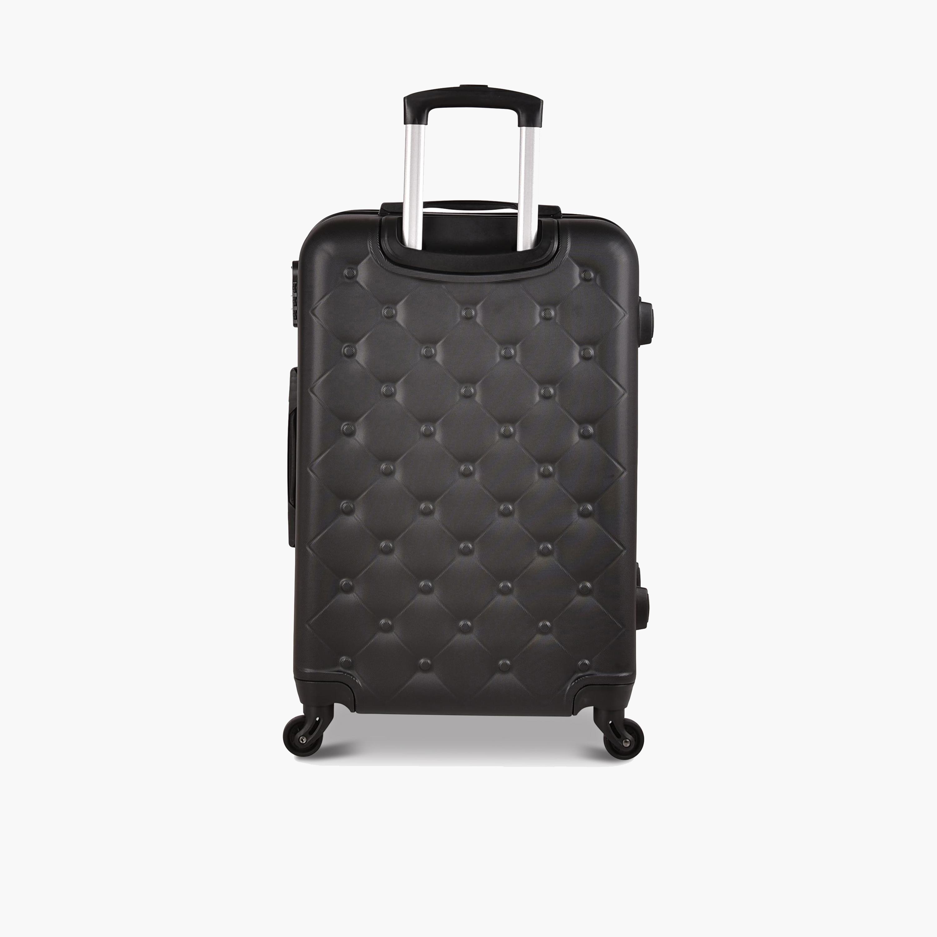 New Travel Set of 4 ABS Hard Sided 4-Wheeler Spinner Trolley Bag with Combination Lock | K1207/4P-travel-luggagesandbags-luggage-image-2