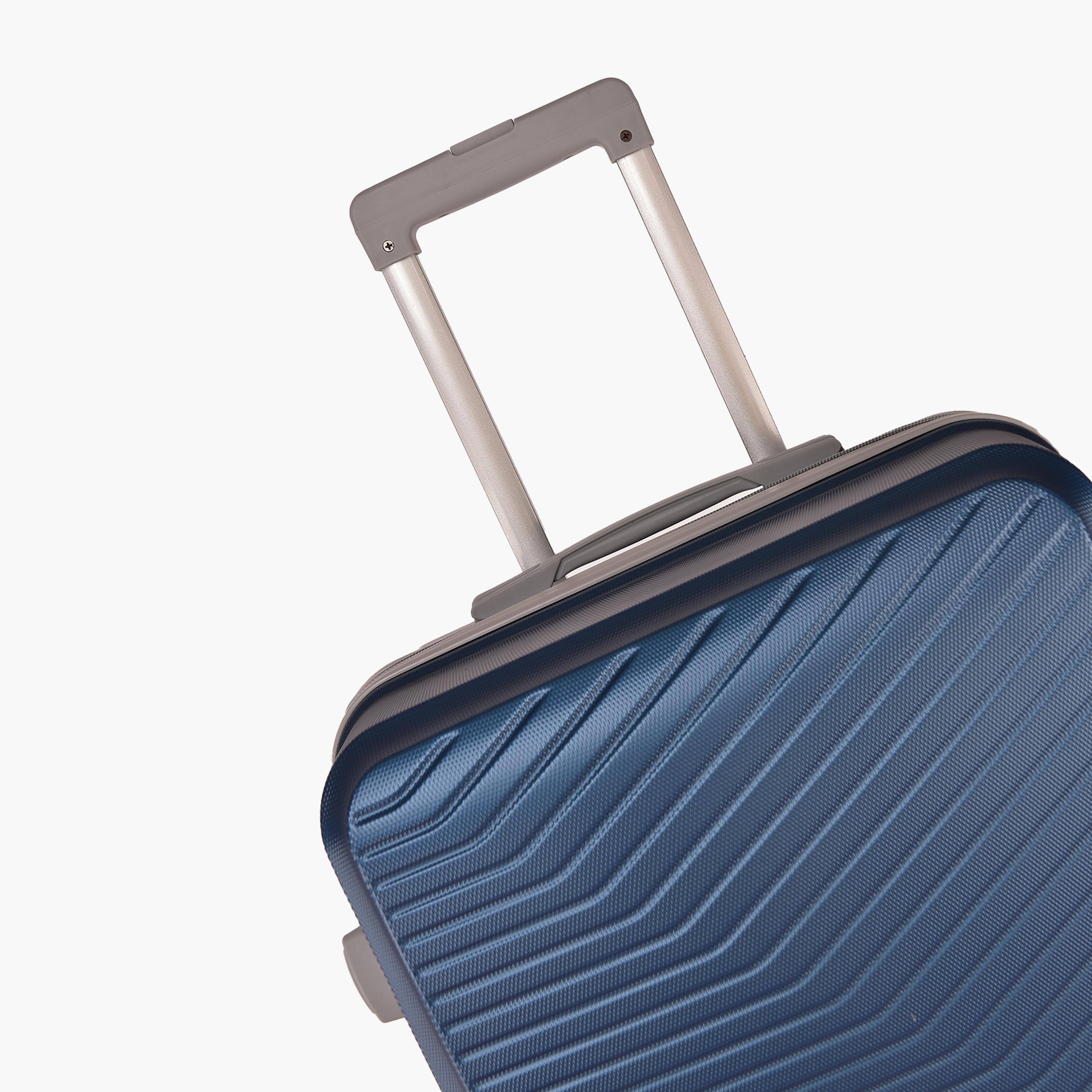 New Travel Set of 5 ABS Hard Sided 4-Wheeler Spinner Trolley Bag with Combination Lock | BR973/5P-travel-luggagesandbags-luggage-image-3