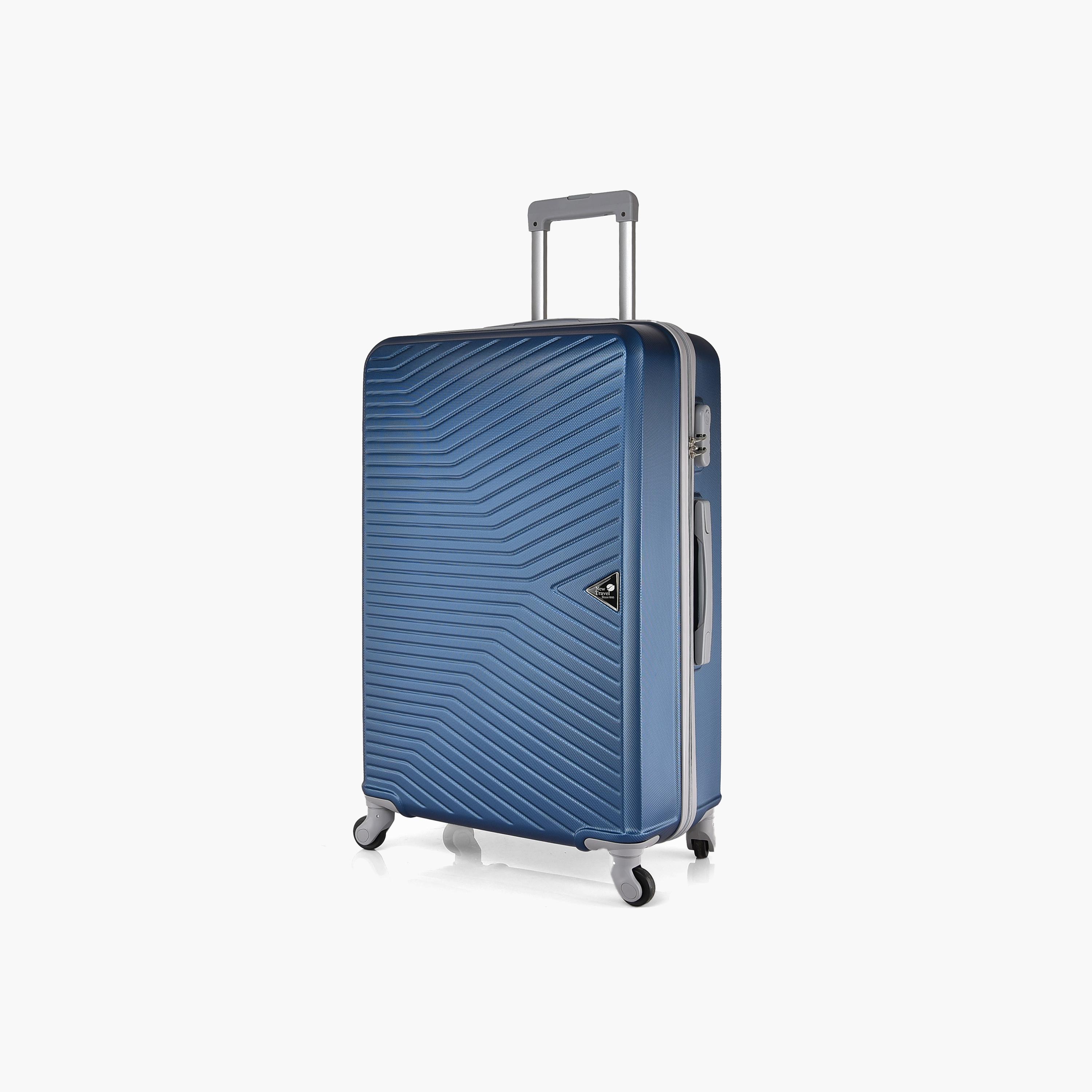 New Travel Set of 5 ABS Hard Sided 4-Wheeler Spinner Trolley Bag with Combination Lock | BR973/5P-travel-luggagesandbags-luggage-image-9