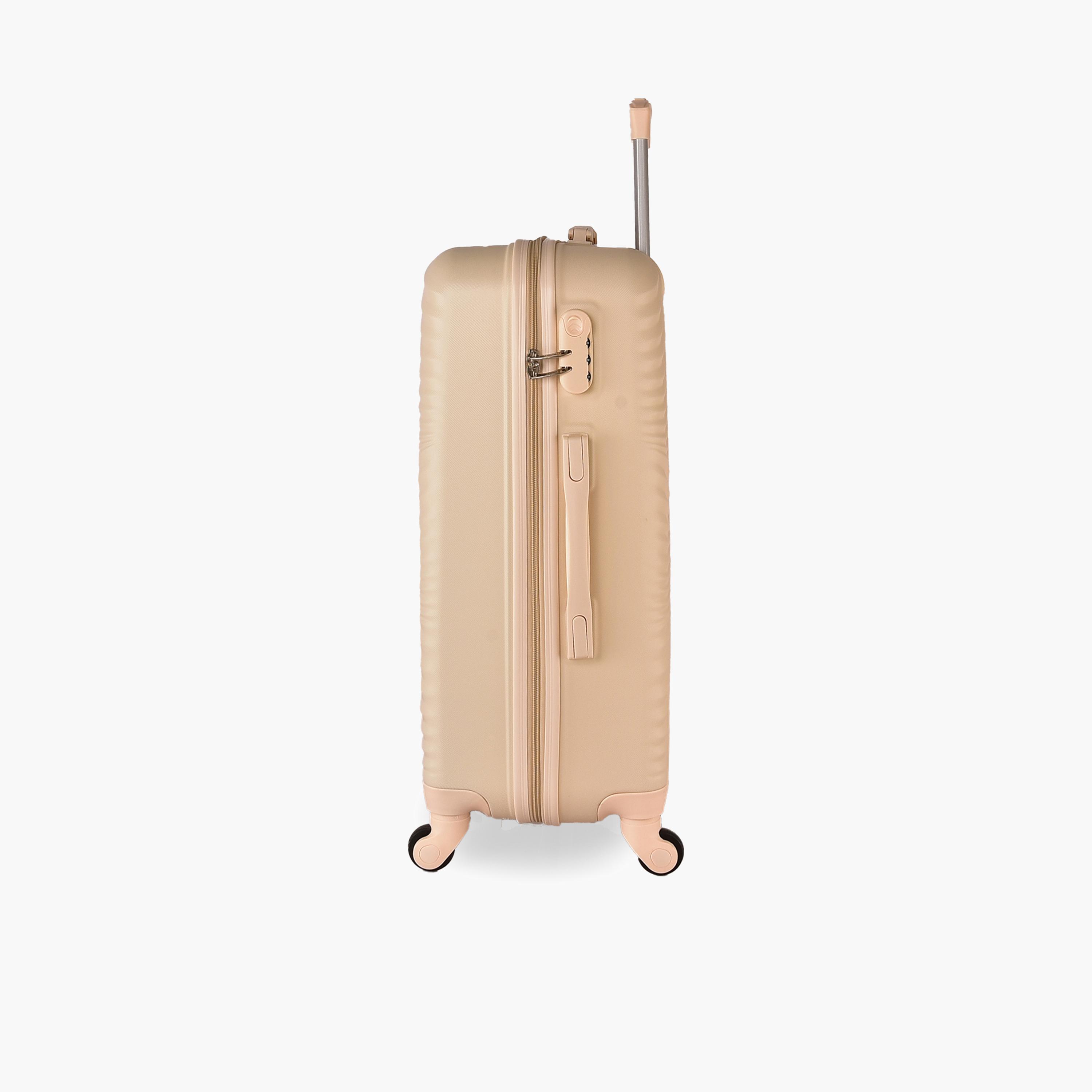 New Travel Set of 5 ABS Hard Sided 4-Wheeler Spinner Trolley Bag with Combination Lock | CS014/5P-travel-luggagesandbags-luggage-image-11