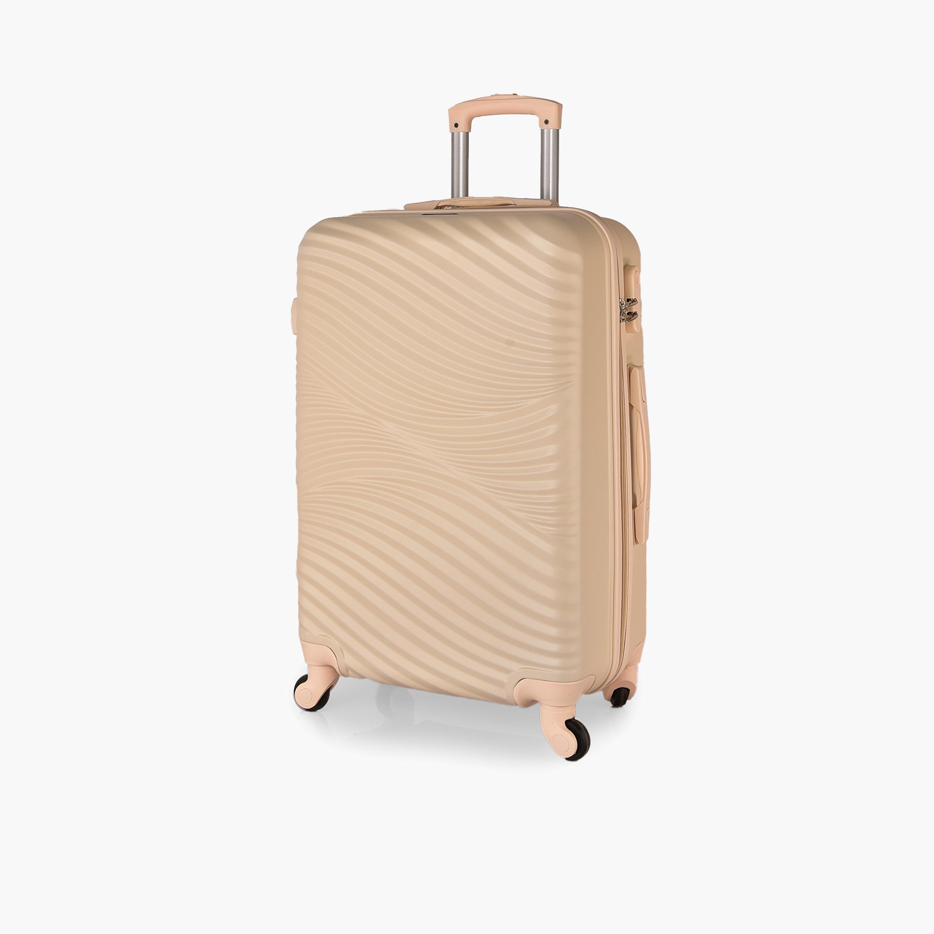 New Travel Set of 5 ABS Hard Sided 4-Wheeler Spinner Trolley Bag with Combination Lock | CS014/5P-travel-luggagesandbags-luggage-image-9