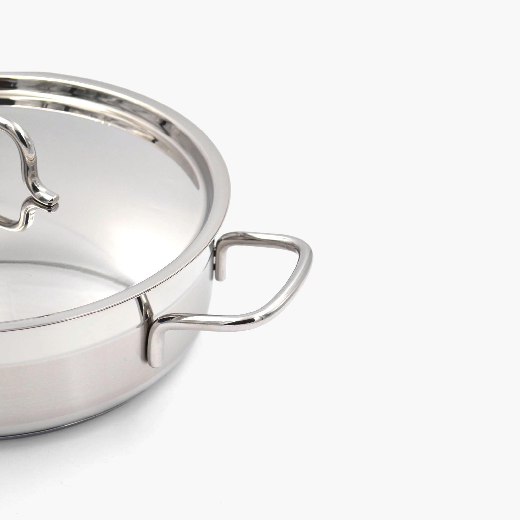 كسرولة منخفضة بغطاء من كوركماز ألفا - 7 لتر-household-kitchen-cookware-potsandpans-image-3