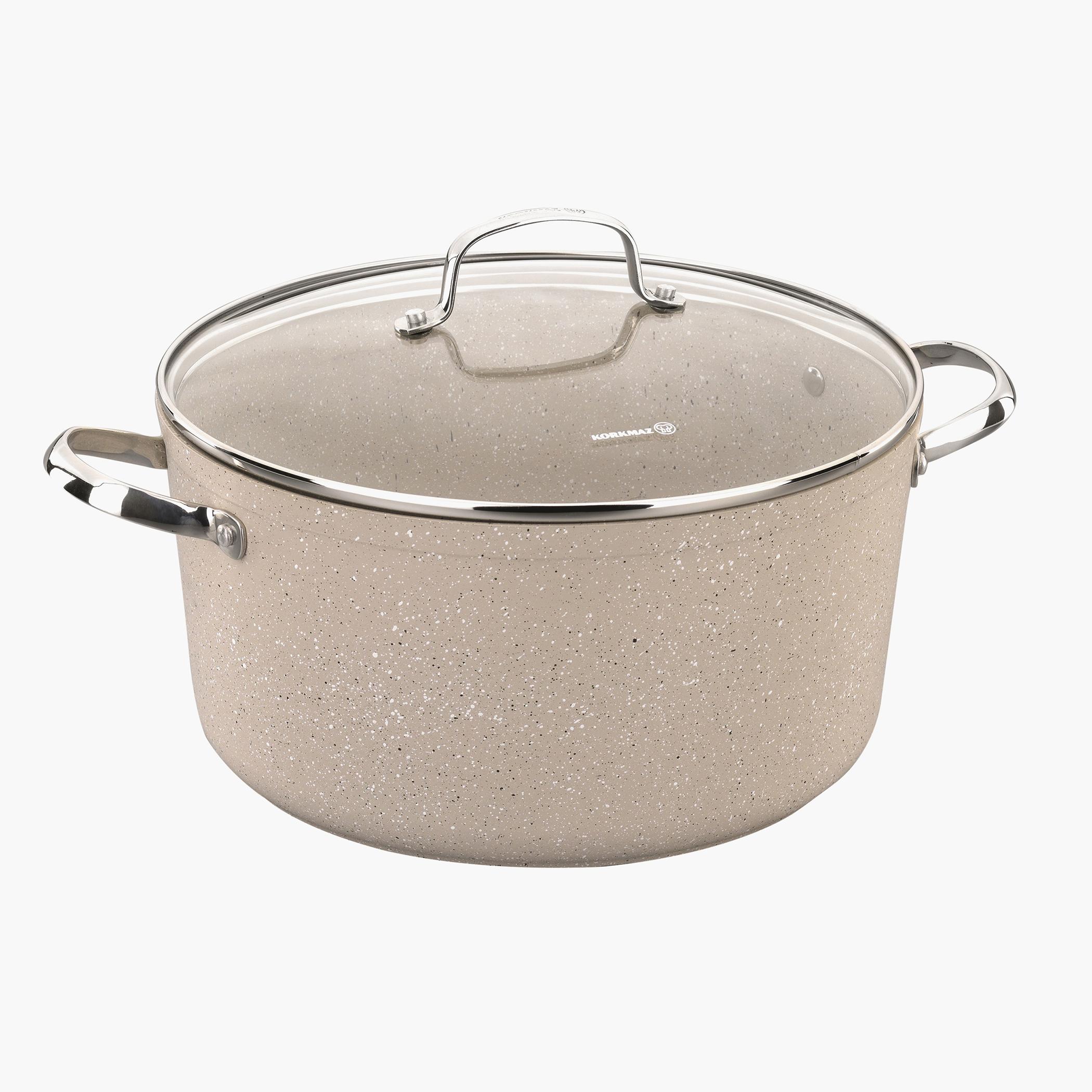قدر كسرولة بغطاء ومقابض من كروكماز - 8 لتر-household-kitchen-cookware-potsandpans-image-1