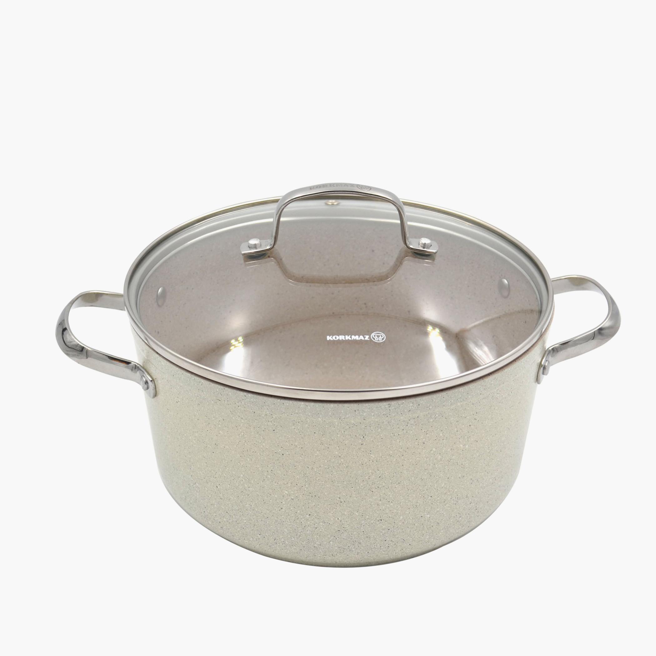 قدر كسرولة بغطاء ومقابض من كروكماز - 8 لتر-household-kitchen-cookware-potsandpans-image-2