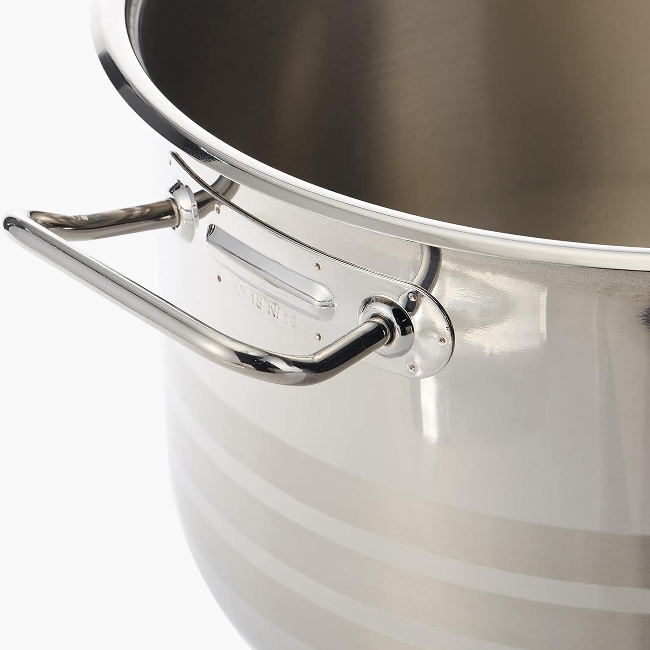 كسرولة ستانلس ستيل من كوركماز ميجا - 45 لتر-household-kitchen-cookware-potsandpans-image-2