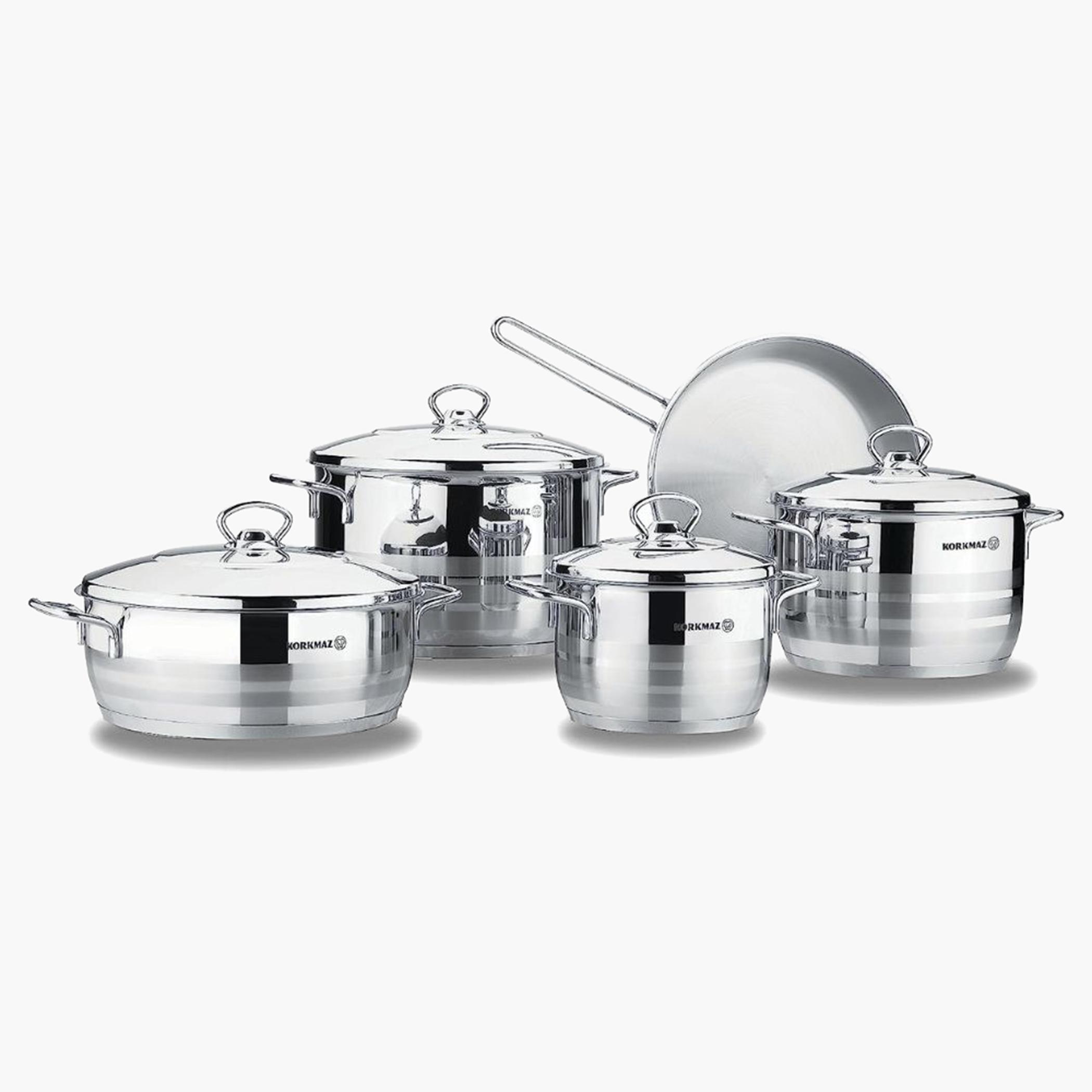 Astra Extra 9-Piece Cookware Set-household-kitchen-cookware-cookwareandsets-image-1