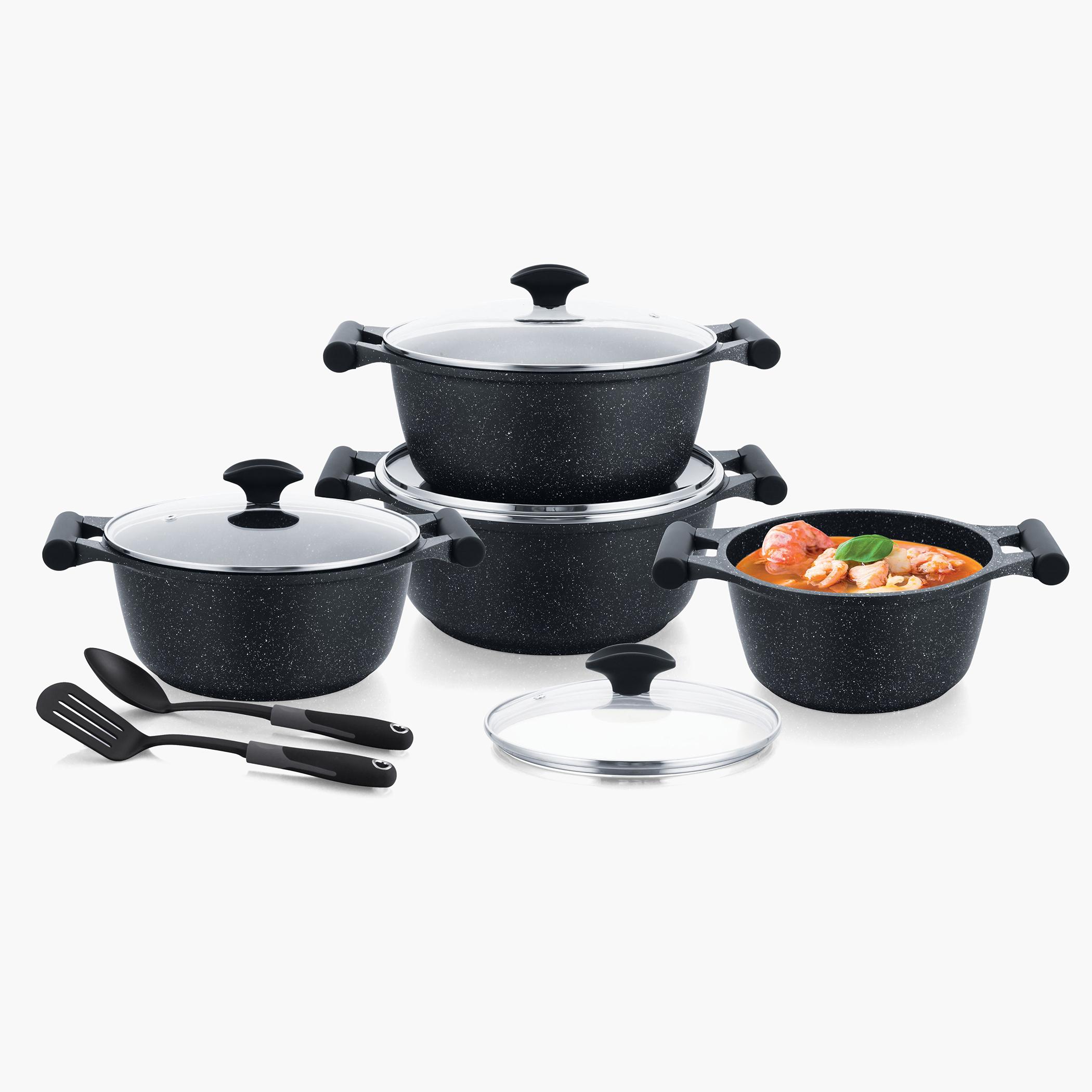 Essential 10-Piece Cookware Set-household-kitchen-cookware-cookwareandsets-image-1
