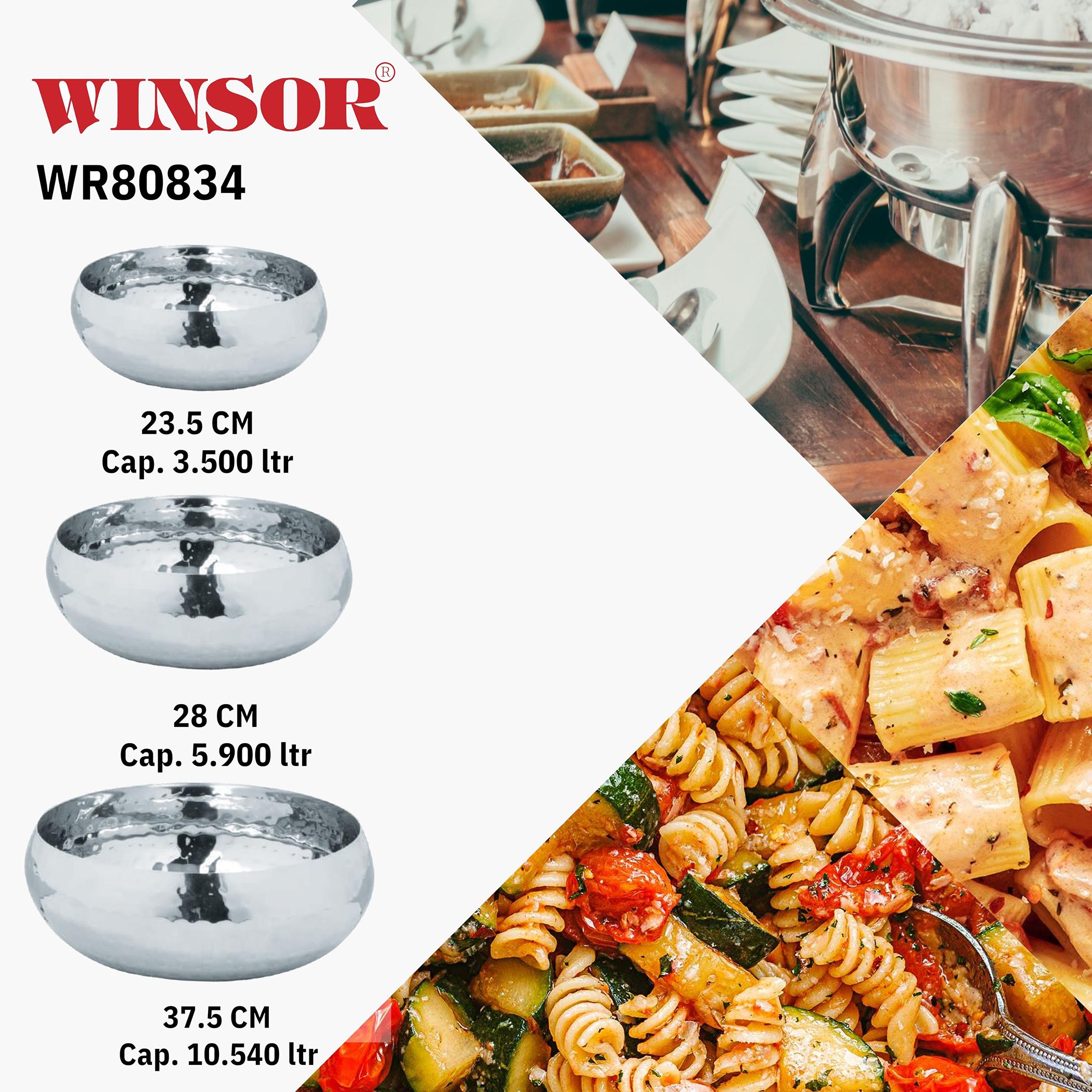طقم أوعية ستانليس ستيل بلجيكي 3 قطع من وينسور-household-dining-dinnerware-bowls-image-2