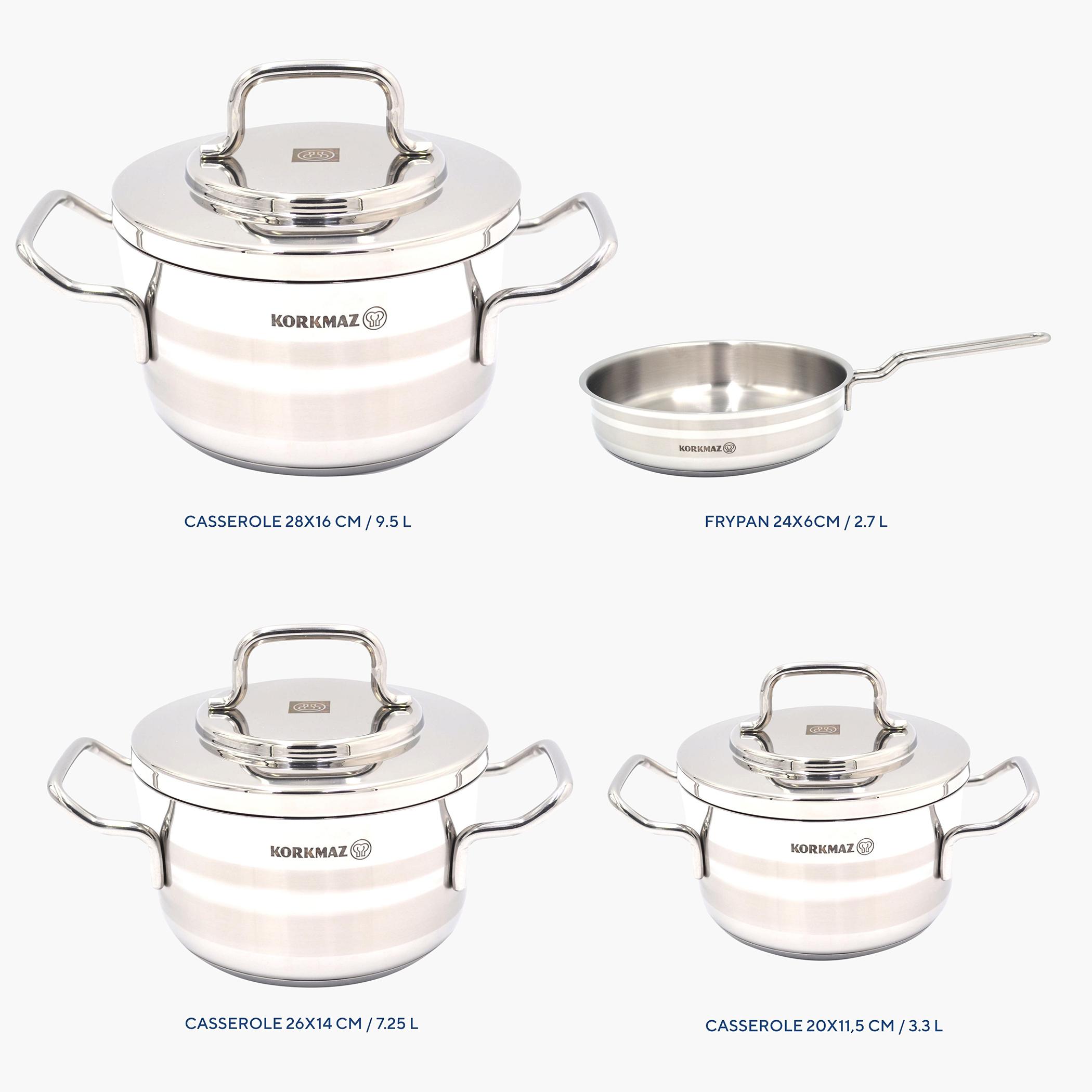 Astron 7-Piece Stainless Steel Cookware Set-household-kitchen-cookware-cookwareandsets-image-2