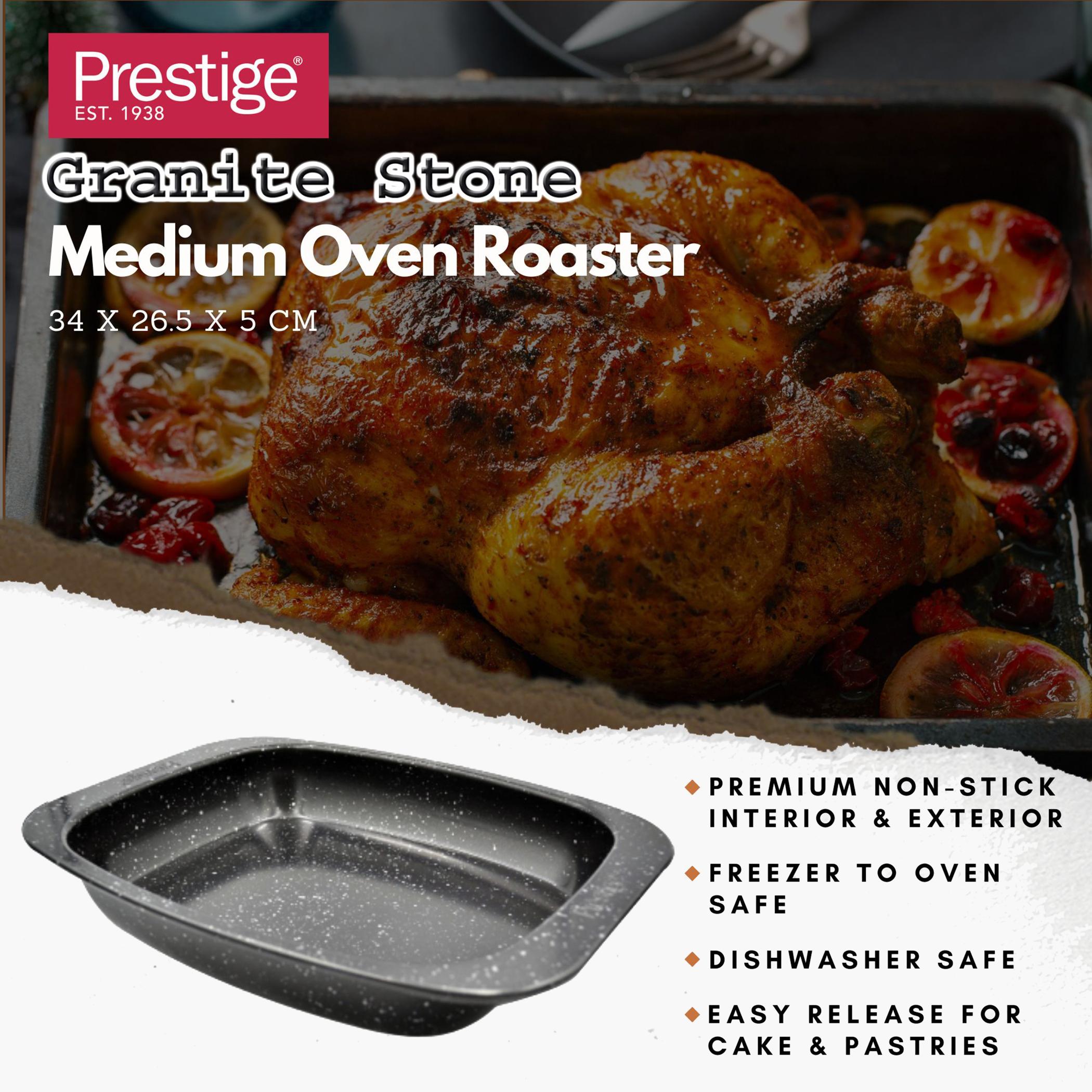 Granite Stone Medium Oven Roaster-household-kitchen-bakeware-bakingdishes-image-4