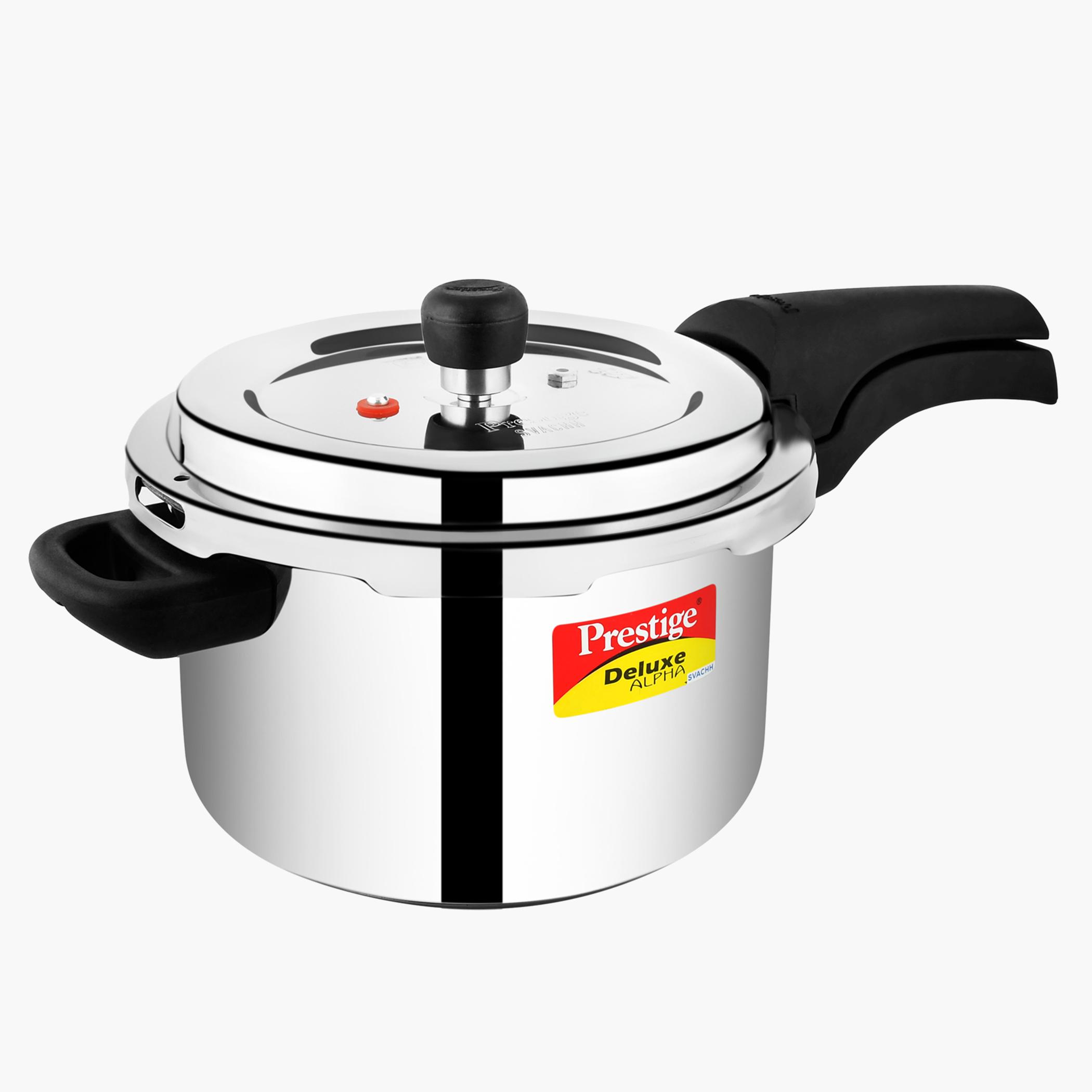 قدر ضغط ستانلس ستيل ألفا سفاش من بريستيج - 4 لتر-household-kitchen-cookware-cookwareandsets-image-2