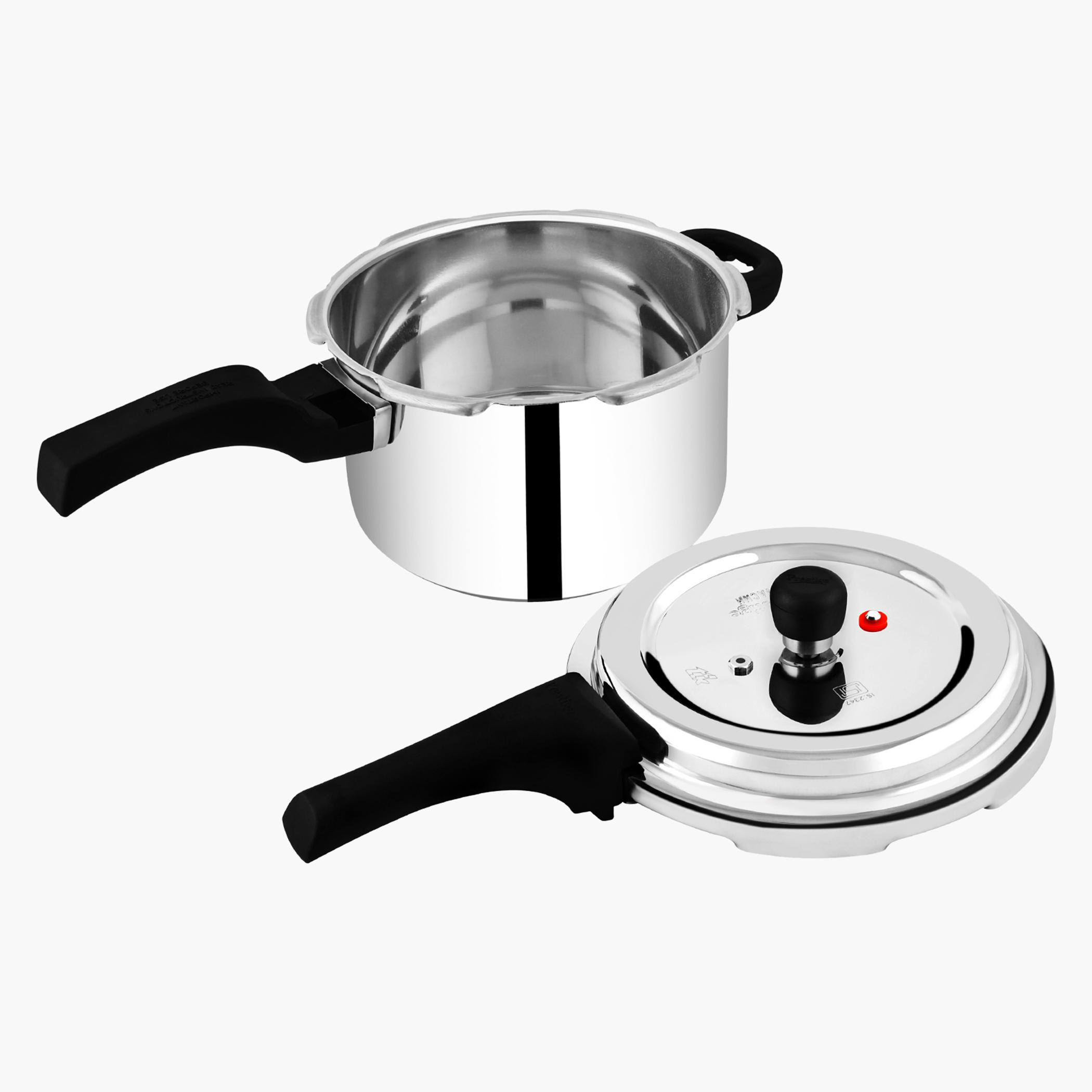 قدر ضغط ستانلس ستيل ألفا سفاش من بريستيج - 4 لتر-household-kitchen-cookware-cookwareandsets-image-3