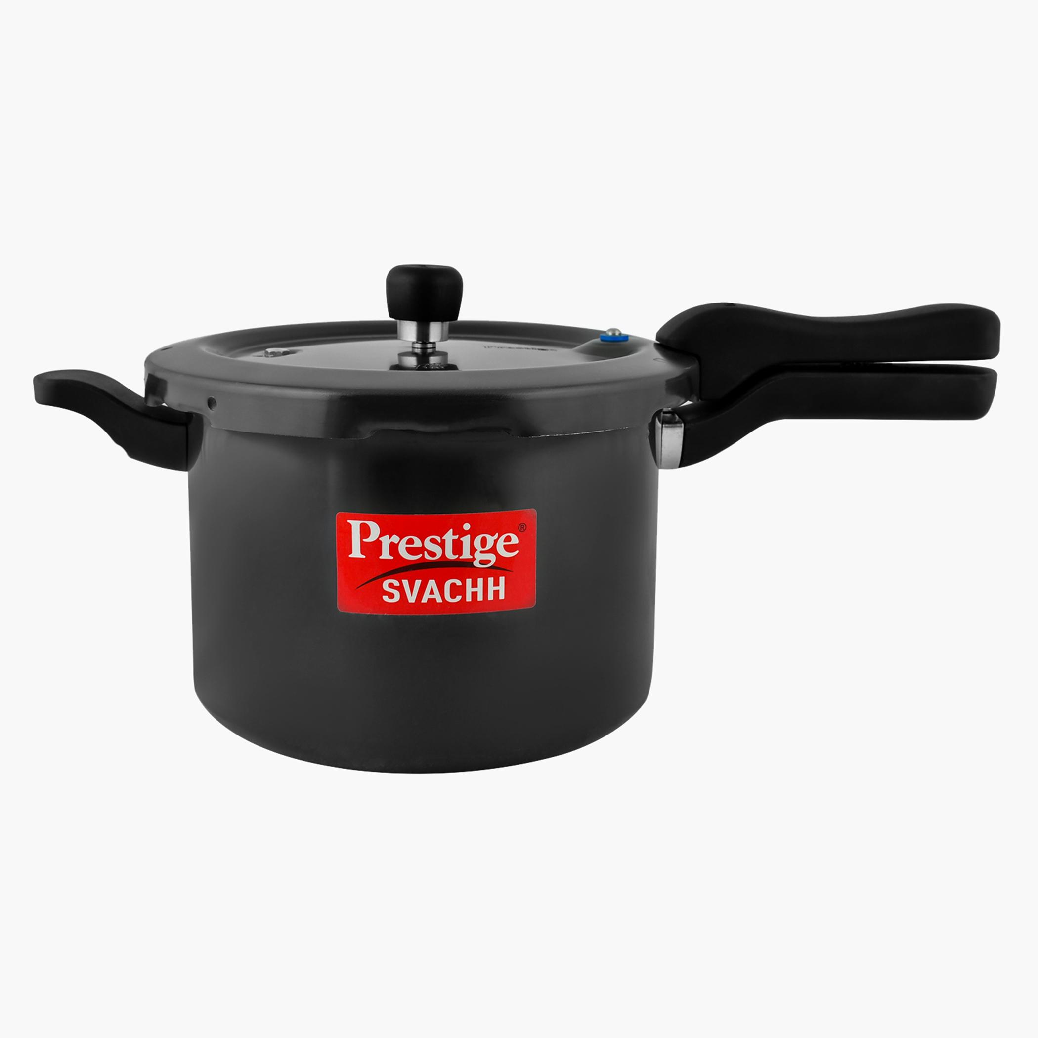 Deluxe Svachh Aluminium Pressure Cooker - 5 L-household-kitchen-cookware-cookwareandsets-image-1