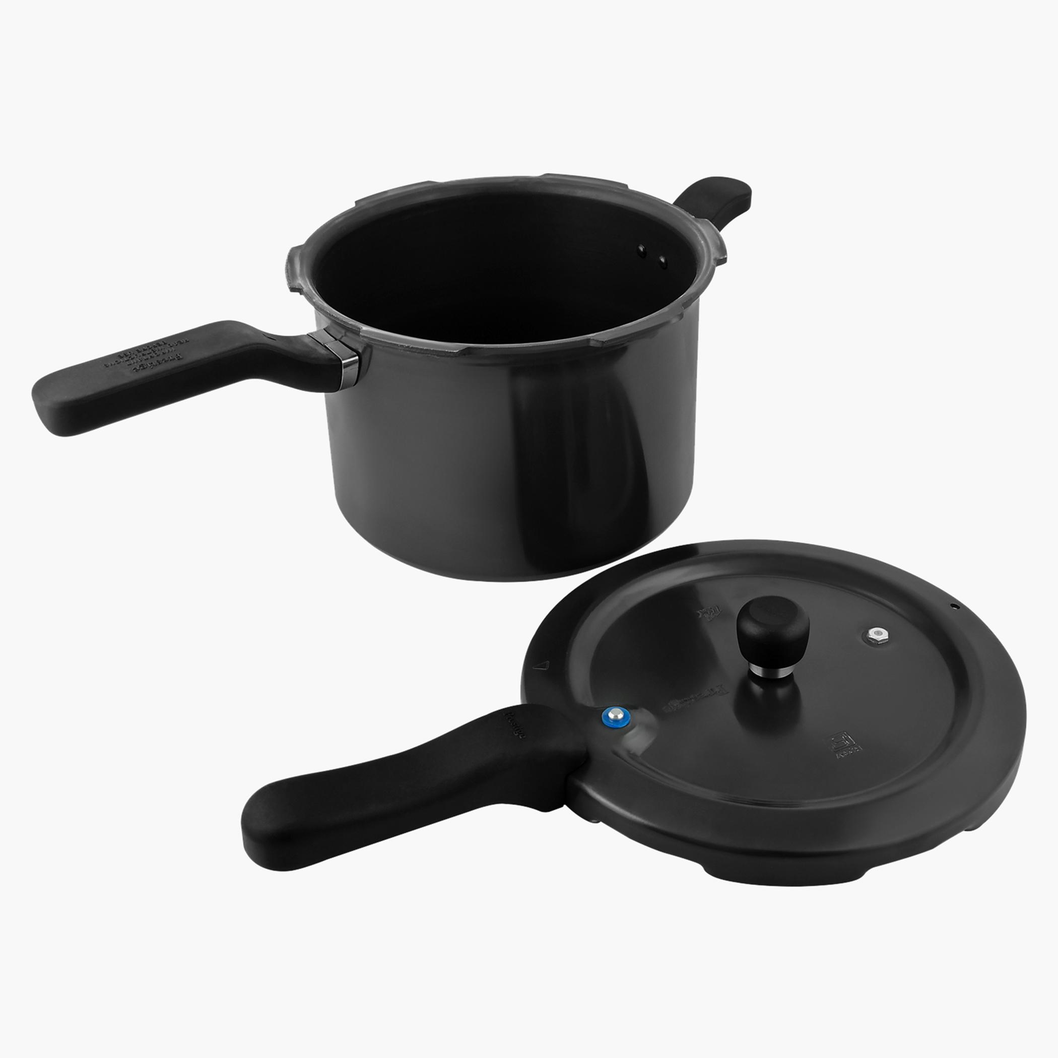 Deluxe Svachh Aluminium Pressure Cooker - 5 L-household-kitchen-cookware-cookwareandsets-image-2