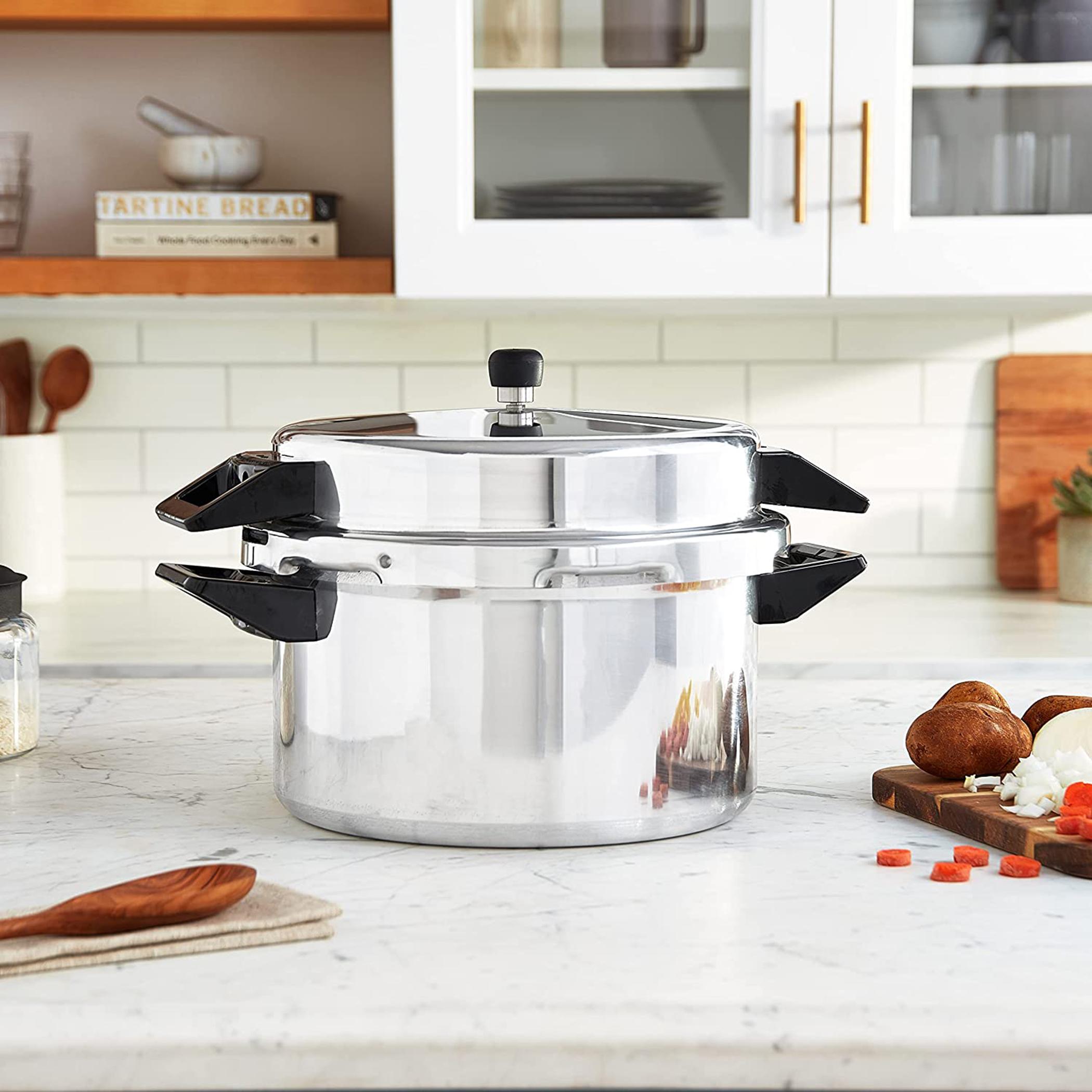 قدر ضغط من بريستيج - 16 لتر-household-kitchen-cookware-potsandpans-image-2