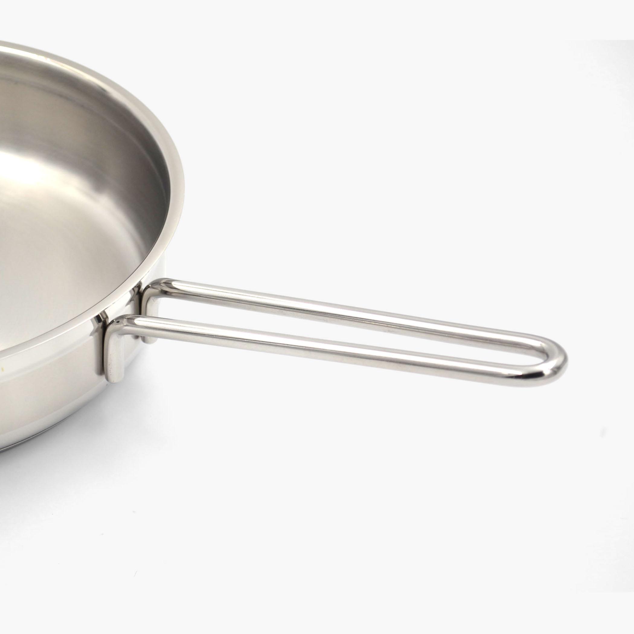 مقلاة ستانلس ستيل ألفا من كوركماز - 3 سم-household-kitchen-cookware-potsandpans-image-3