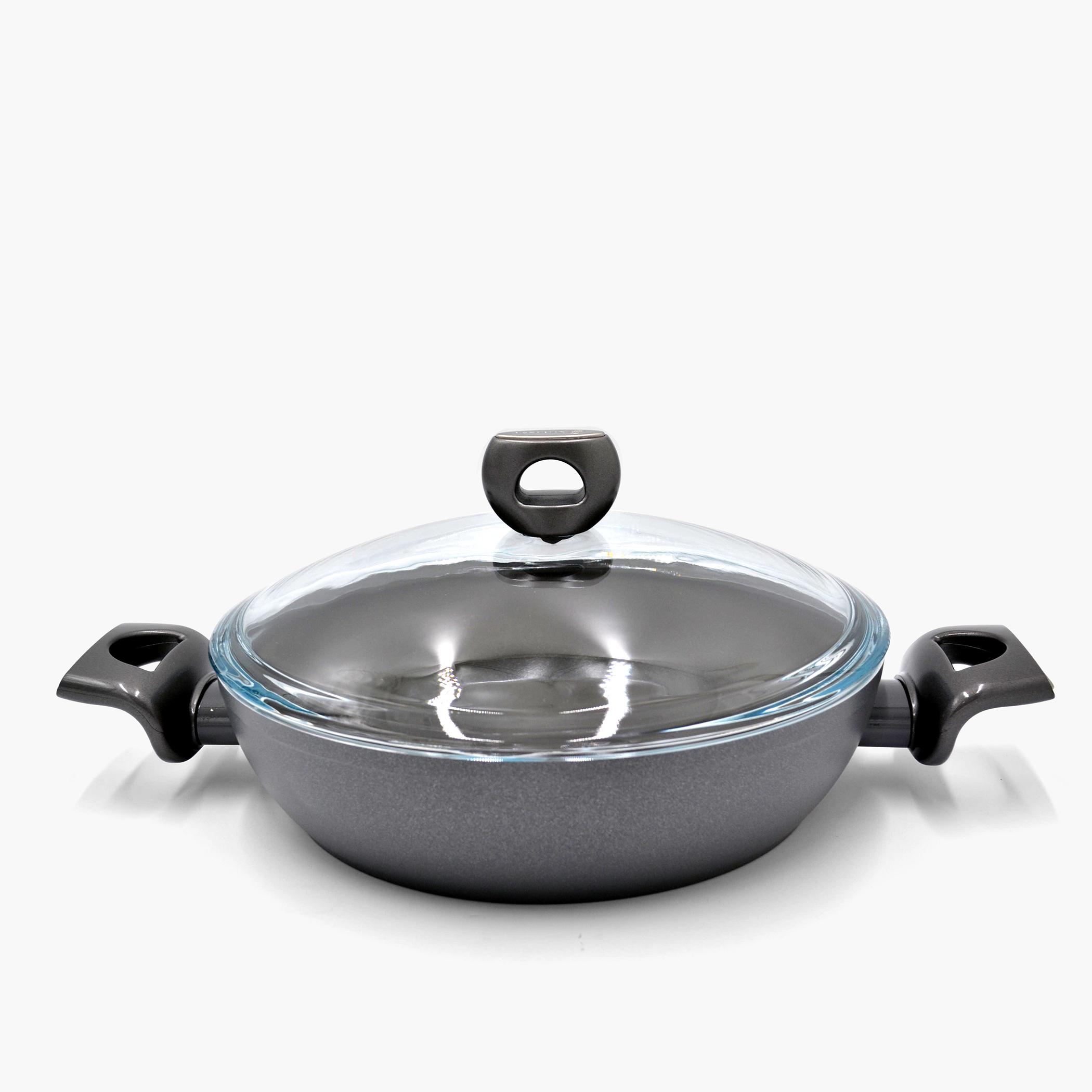كسرولة سيراميك منخفضة غير لاصقة نورا من كوركمازا - 28 سم-household-kitchen-cookware-potsandpans-image-1