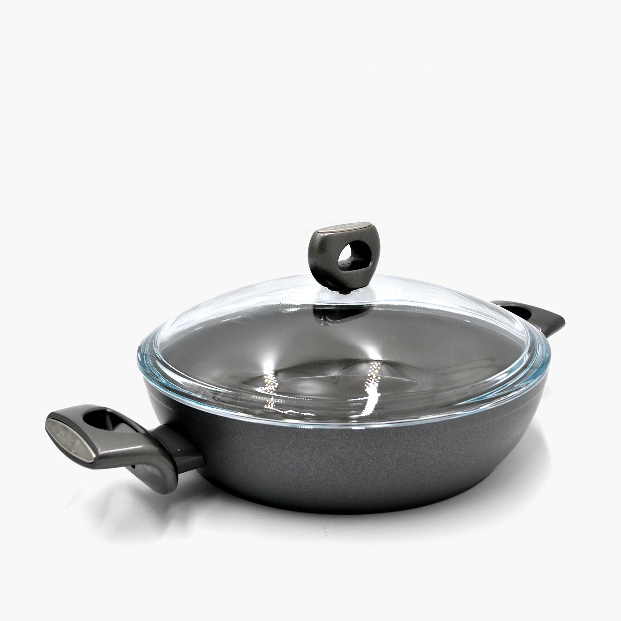 كسرولة سيراميك منخفضة غير لاصقة نورا من كوركمازا - 28 سم-household-kitchen-cookware-potsandpans-image-2