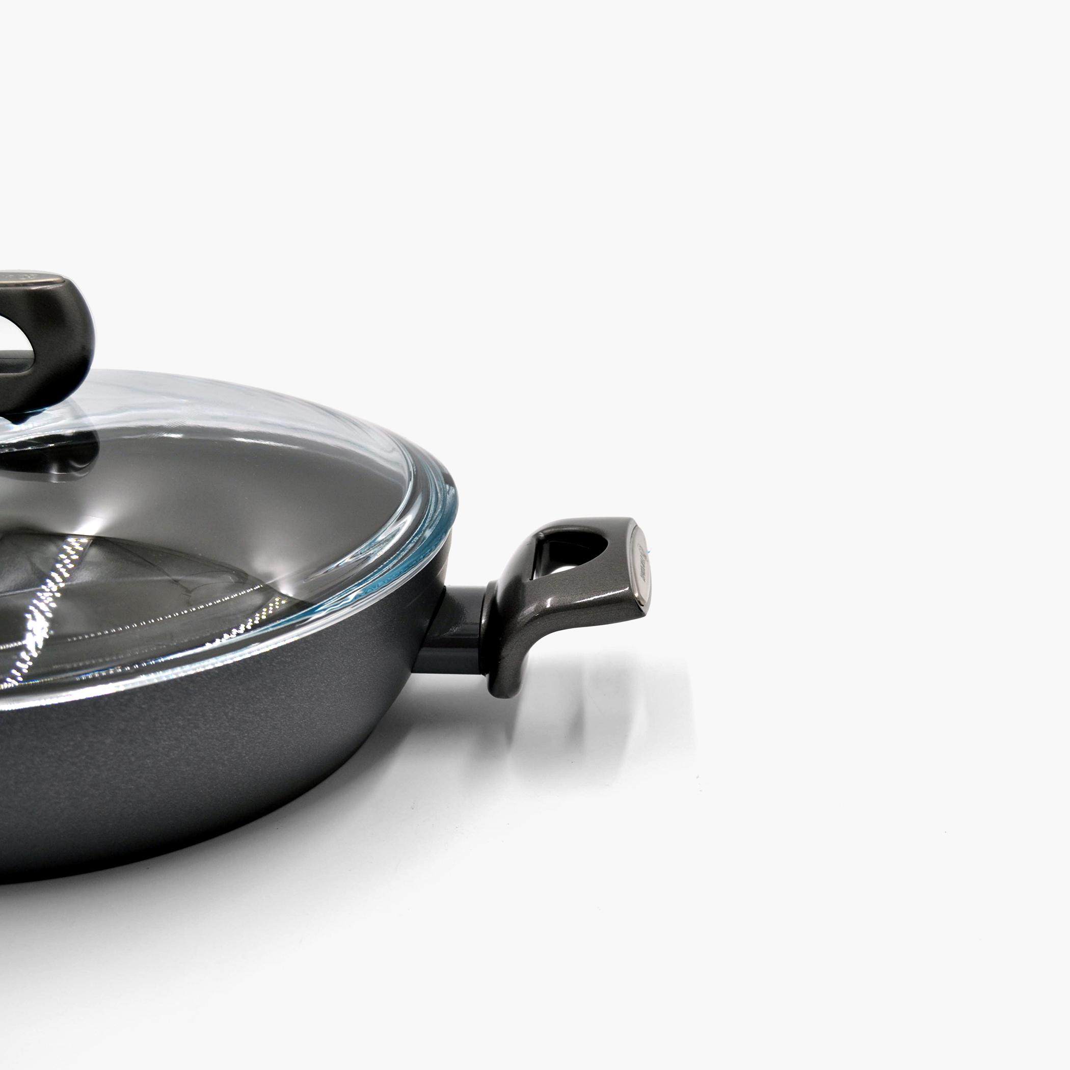 كسرولة سيراميك منخفضة غير لاصقة نورا من كوركمازا - 28 سم-household-kitchen-cookware-potsandpans-image-4