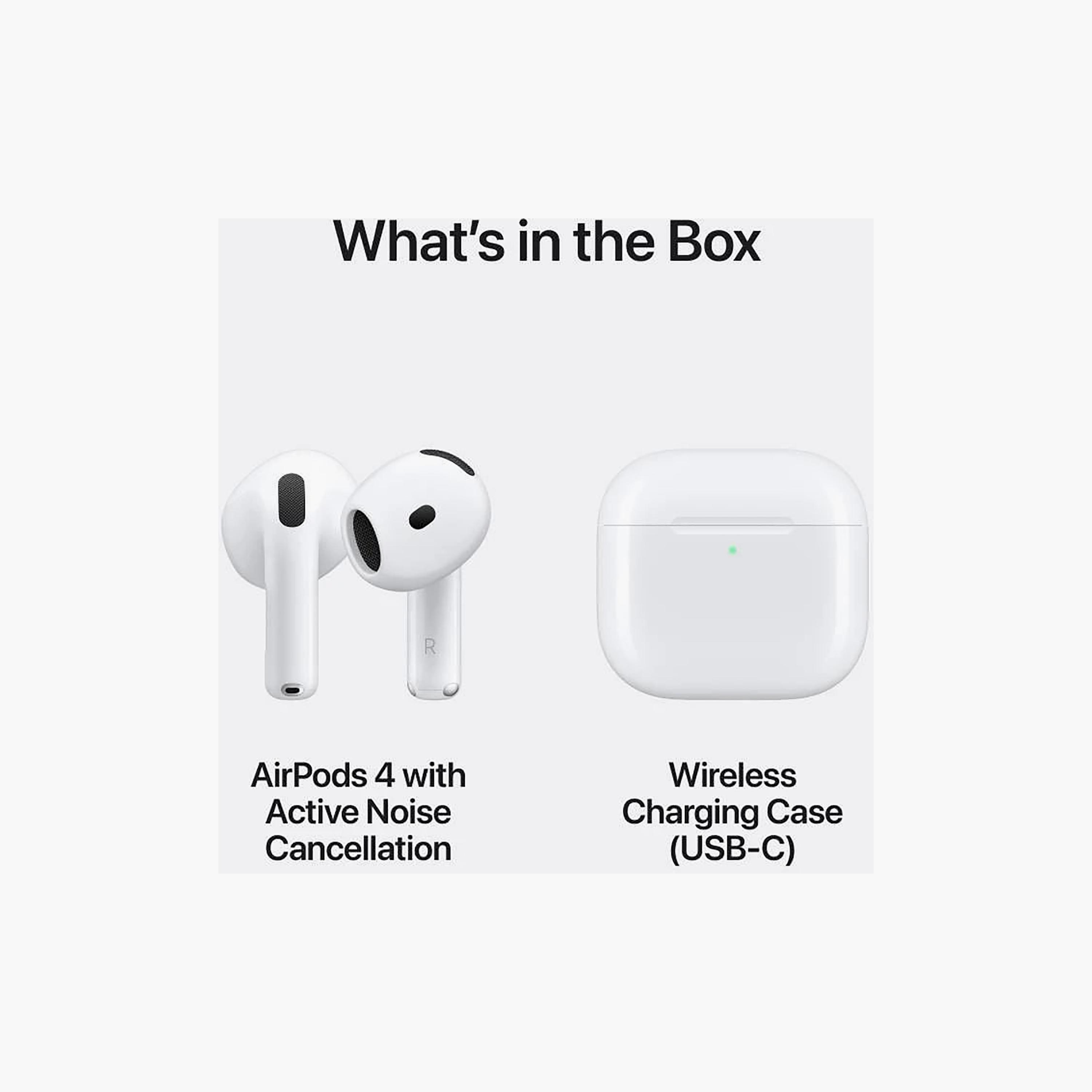 Apple AirPods 4 with Active Noise Cancellation-electronics-headphonesandearphones-image-9