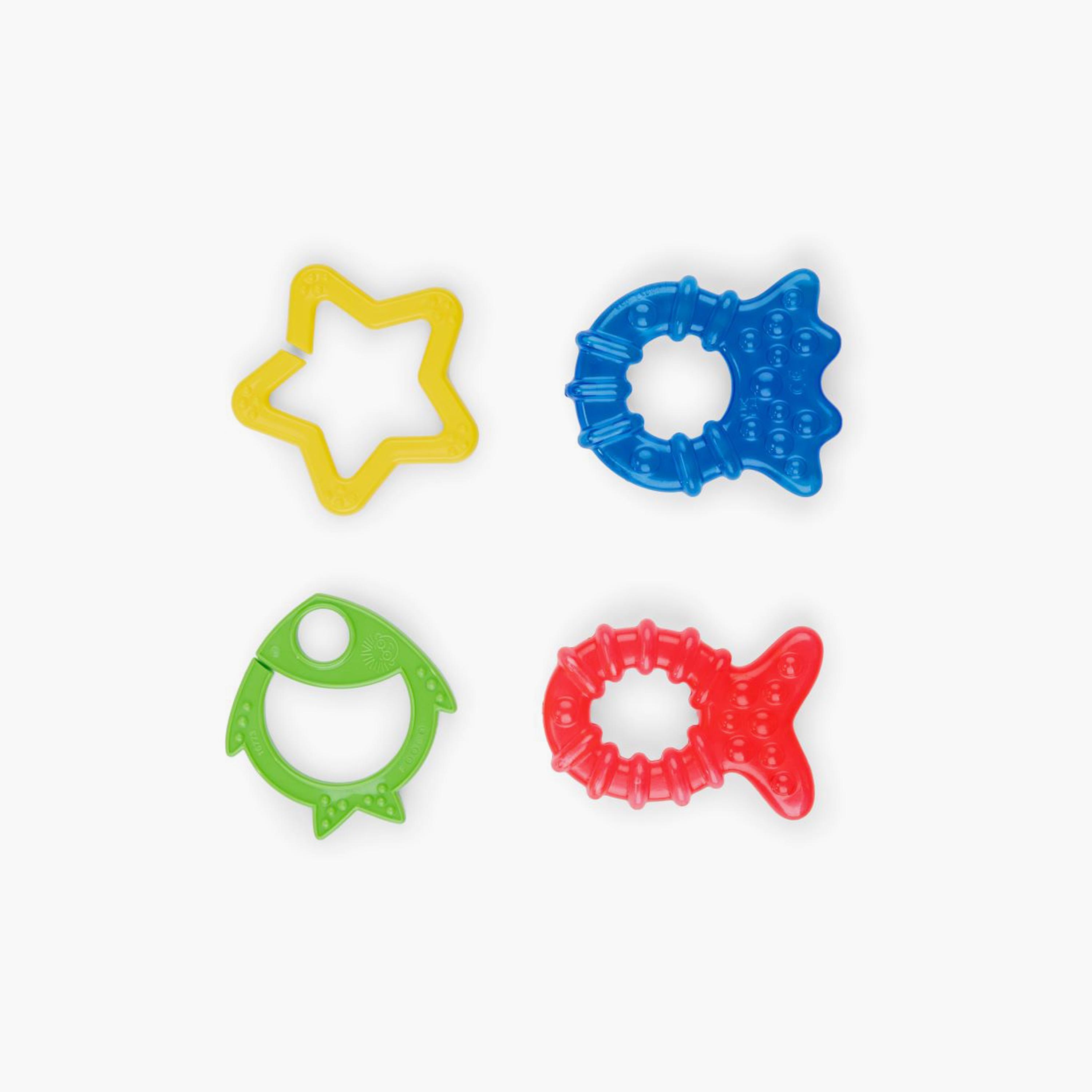 Baby Einstein 4-Piece Cool Critters Teether Toy Set-toys-babyandtoddlertoys-learningtoys-image-2