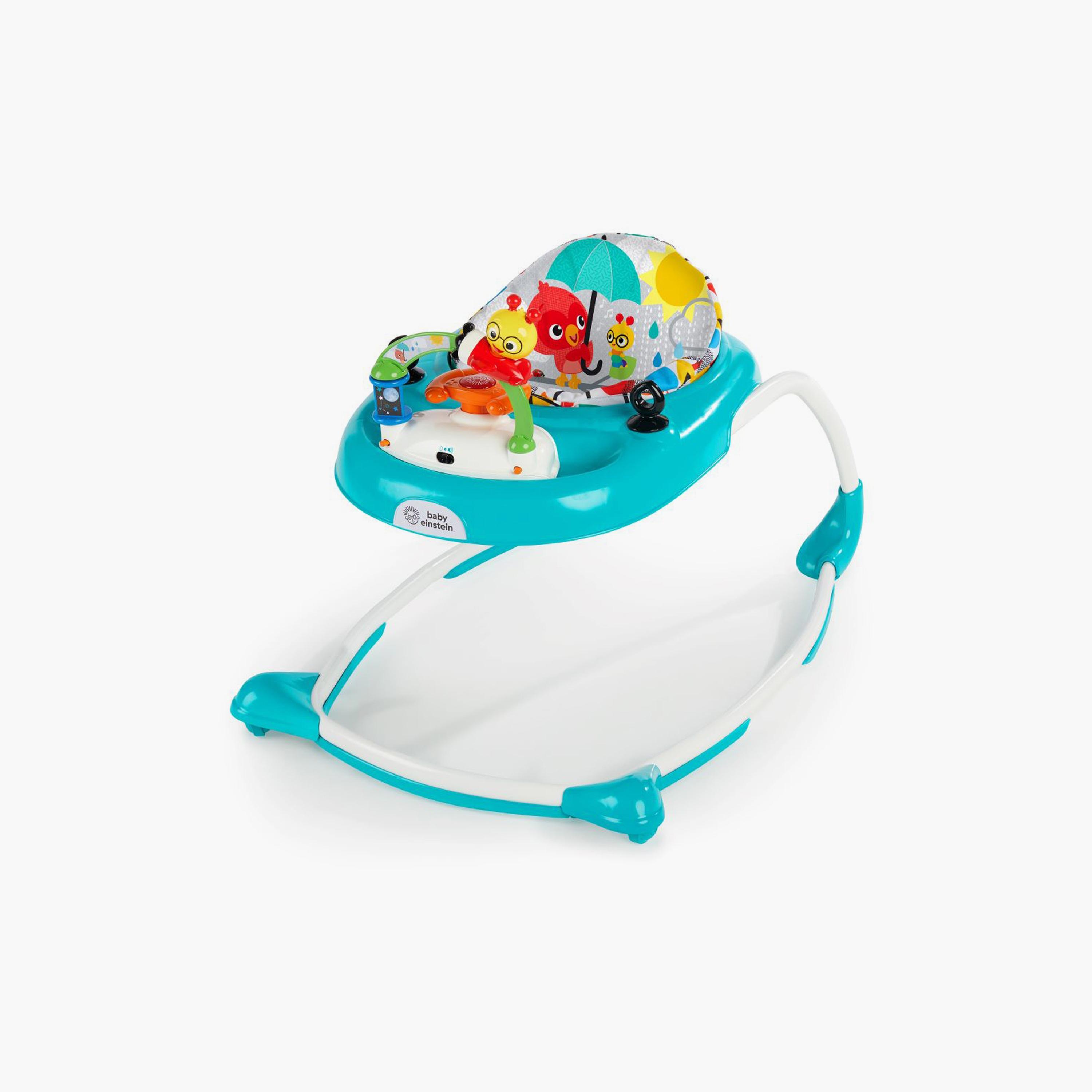 مشاية سكاي إكسبلوررز مزودة بضوء وأغاني وأصوات من بيبي أينشتاين - زرقاء-baby-infantactivity-walkers-image-1