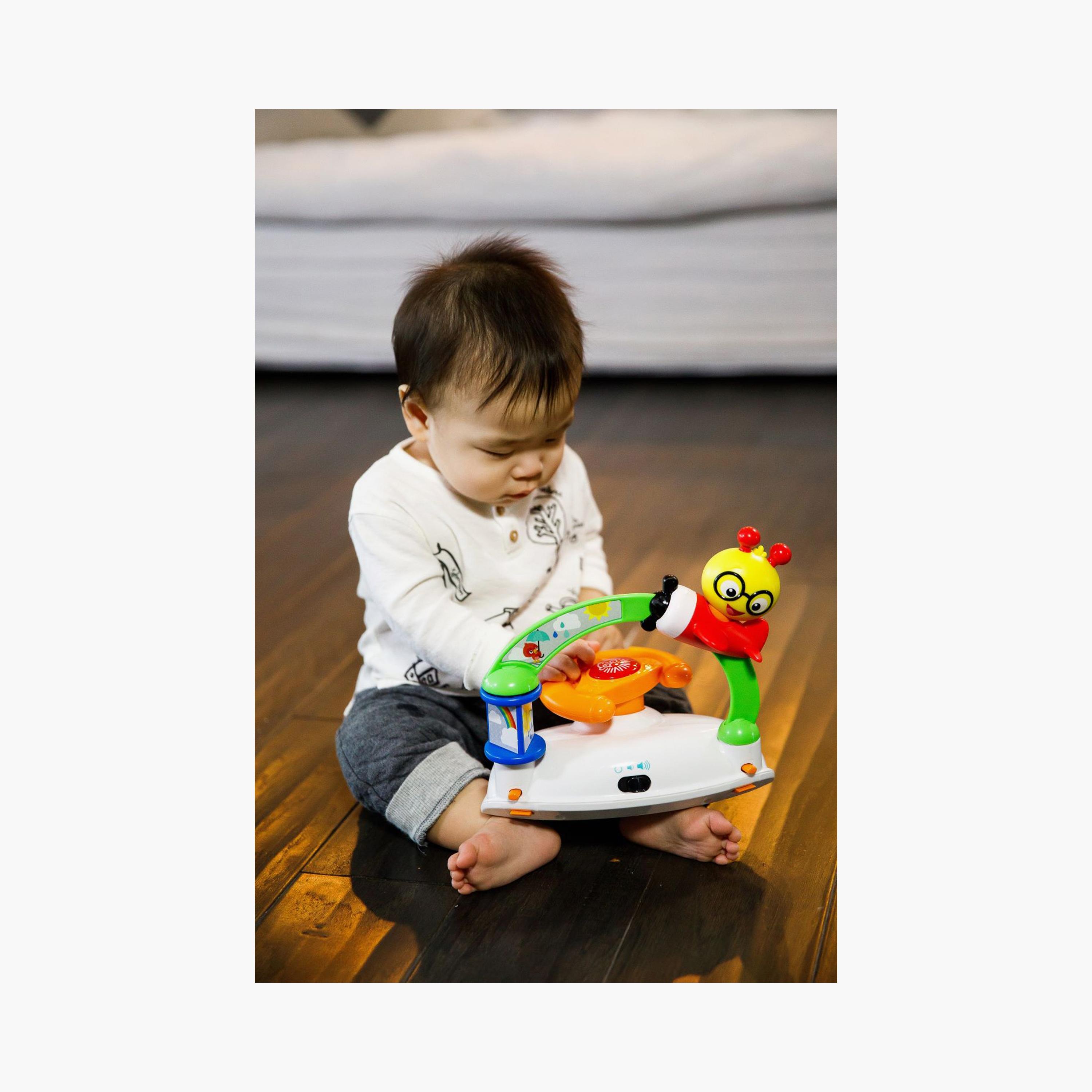 مشاية سكاي إكسبلوررز مزودة بضوء وأغاني وأصوات من بيبي أينشتاين - زرقاء-baby-infantactivity-walkers-image-3